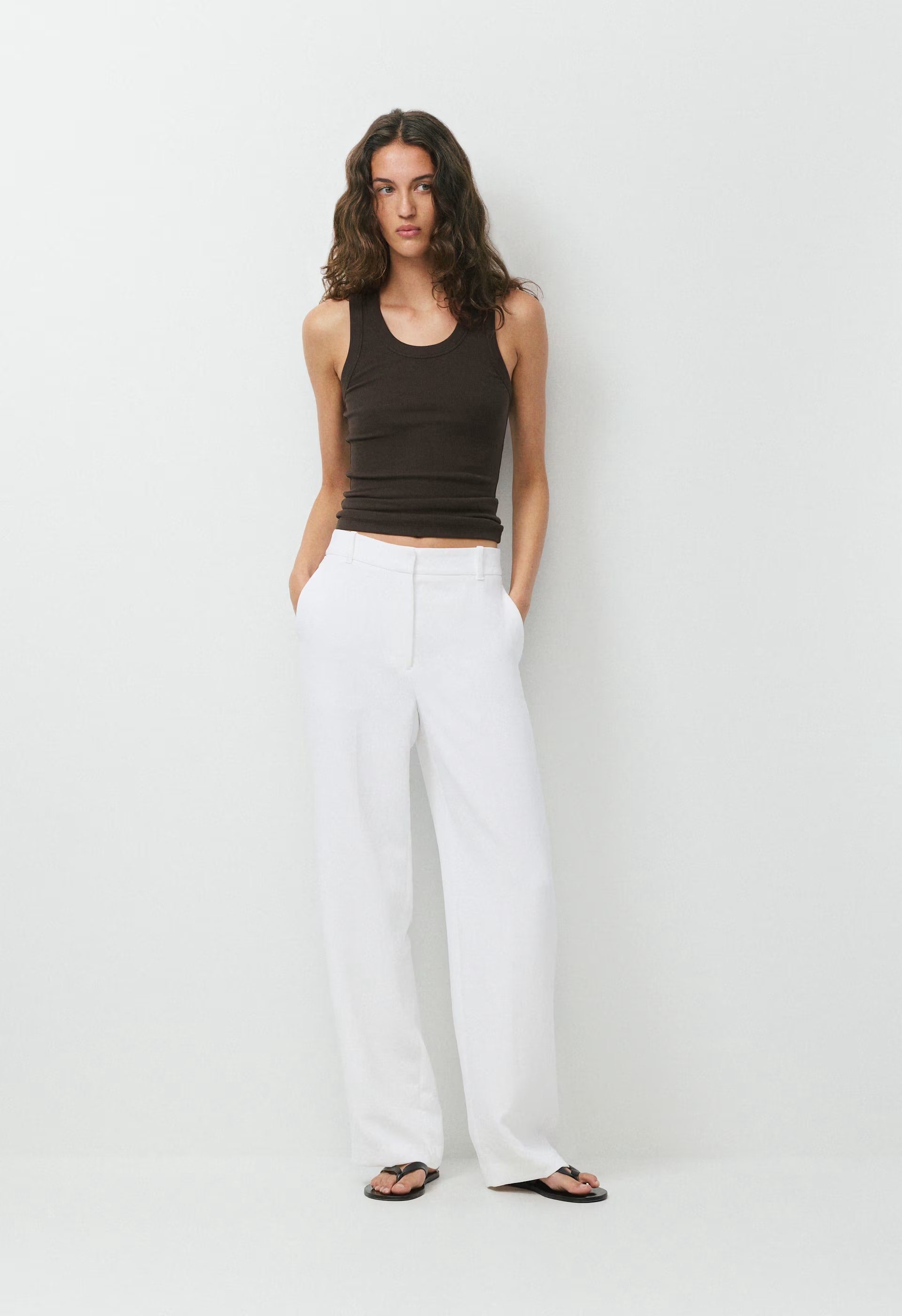 Agency Pant - Crepette™ - MARCONA BEIGE