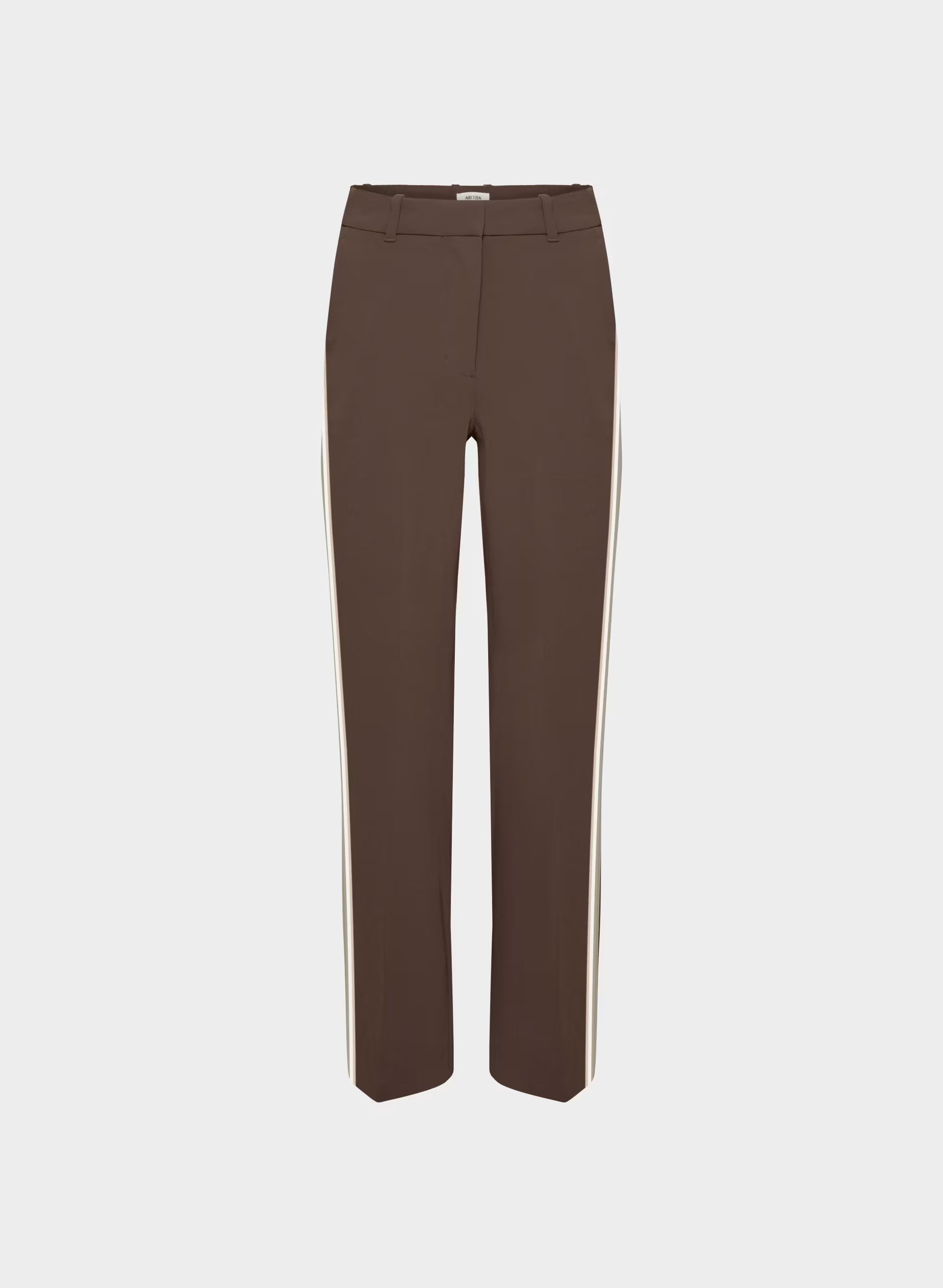 Agency Pant - Crepette™ - RICH MOCHA BROWN/MULTI