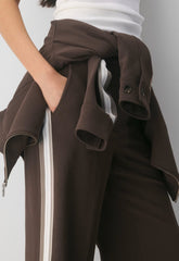 Agency Pant - Crepette™ - RICH MOCHA BROWN/MULTI