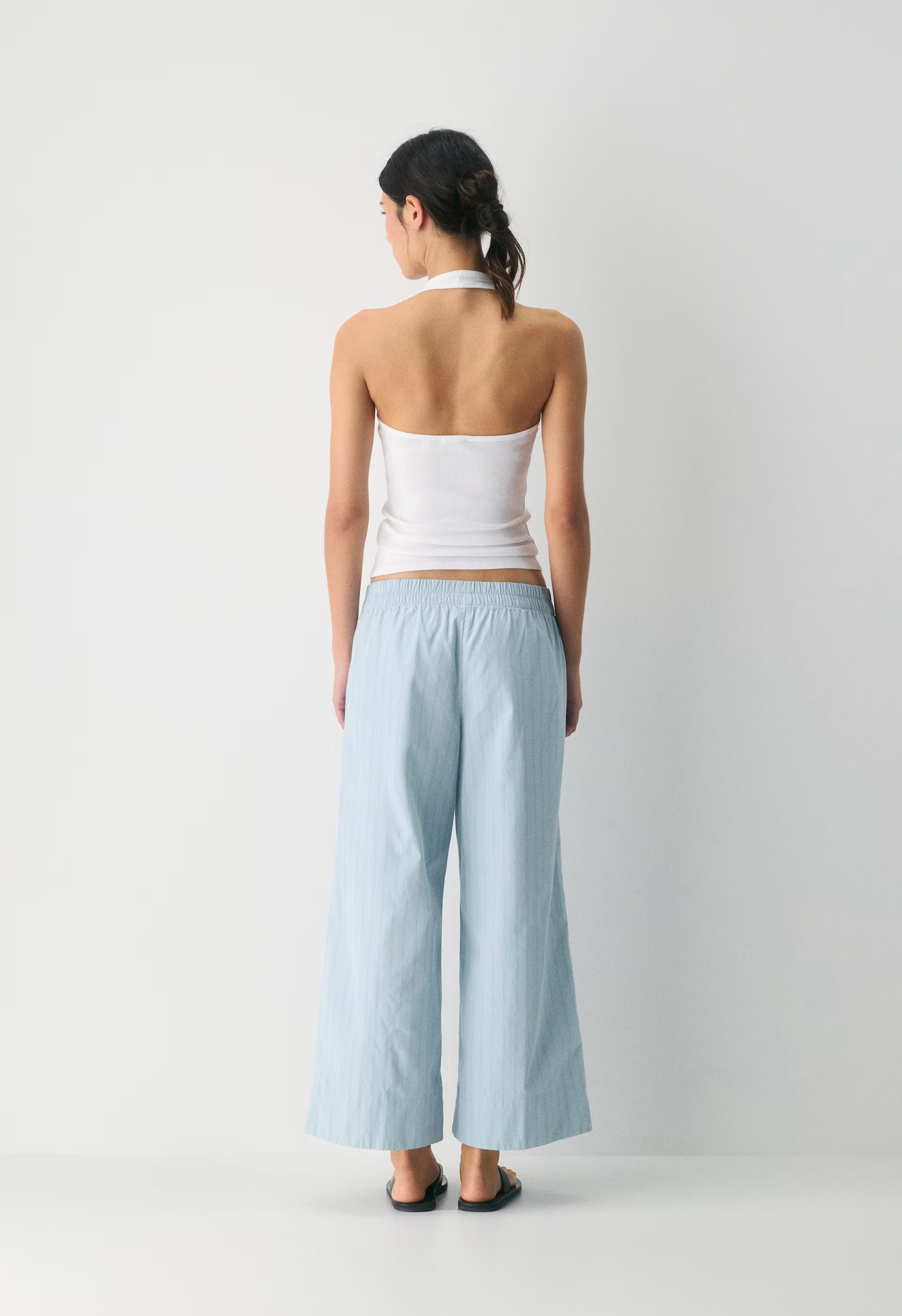 Honeybee Pant - FRNCHBLE/WHITE
