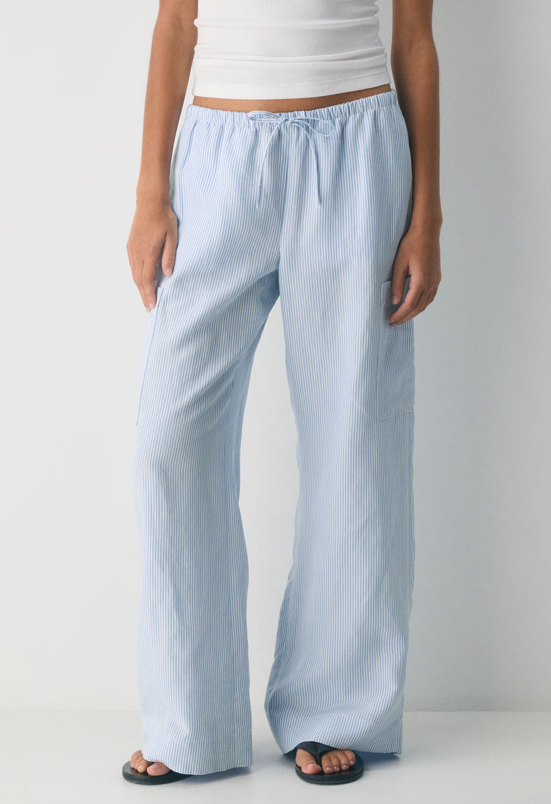 Joist Cargo Pant - CruiseLinen™ - WLN STP WHT/CRNFLR BL