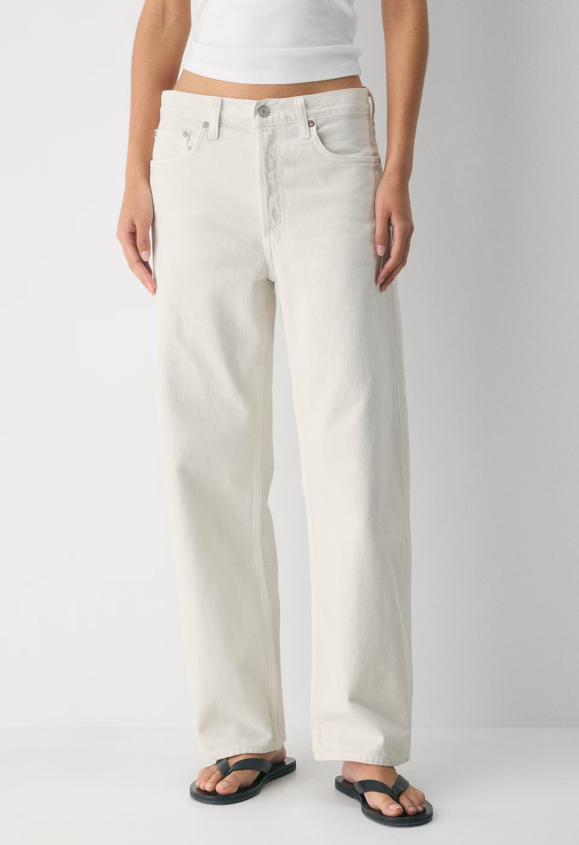 AGOLDE Arc Jean 29 - CHALK WHITE