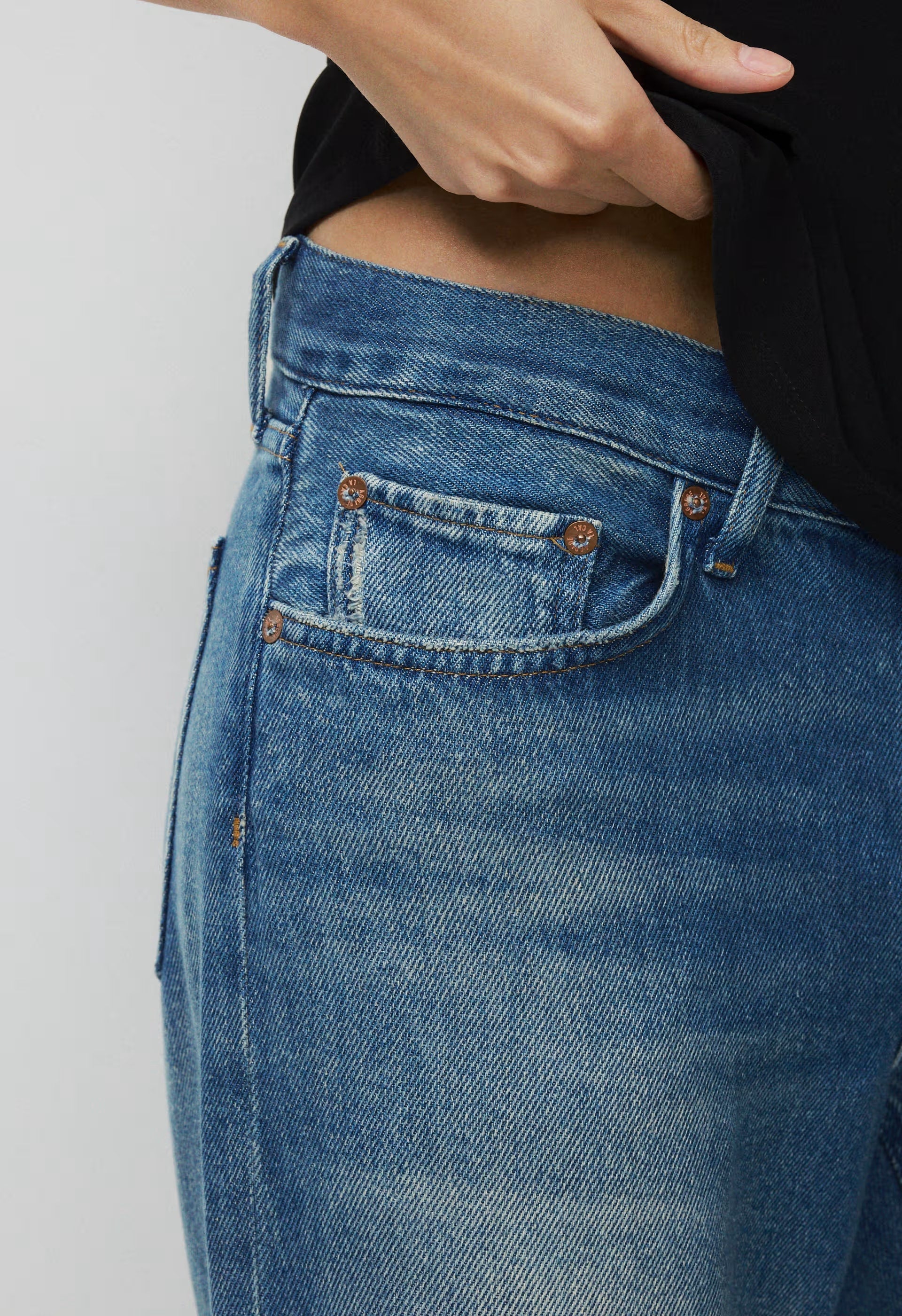 AGOLDE Low Rise Loose Jean - EXPRESSION