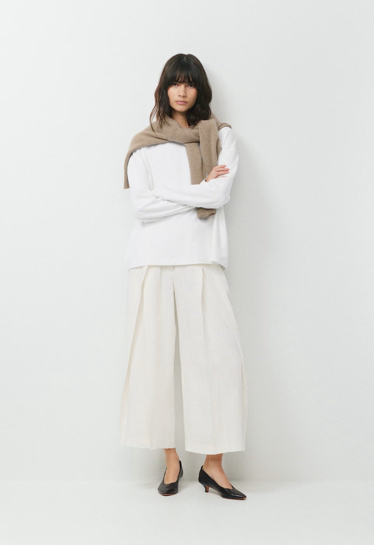 Cavetto Barrel Pant - PowerLinen™ - LIGHT BIRCH