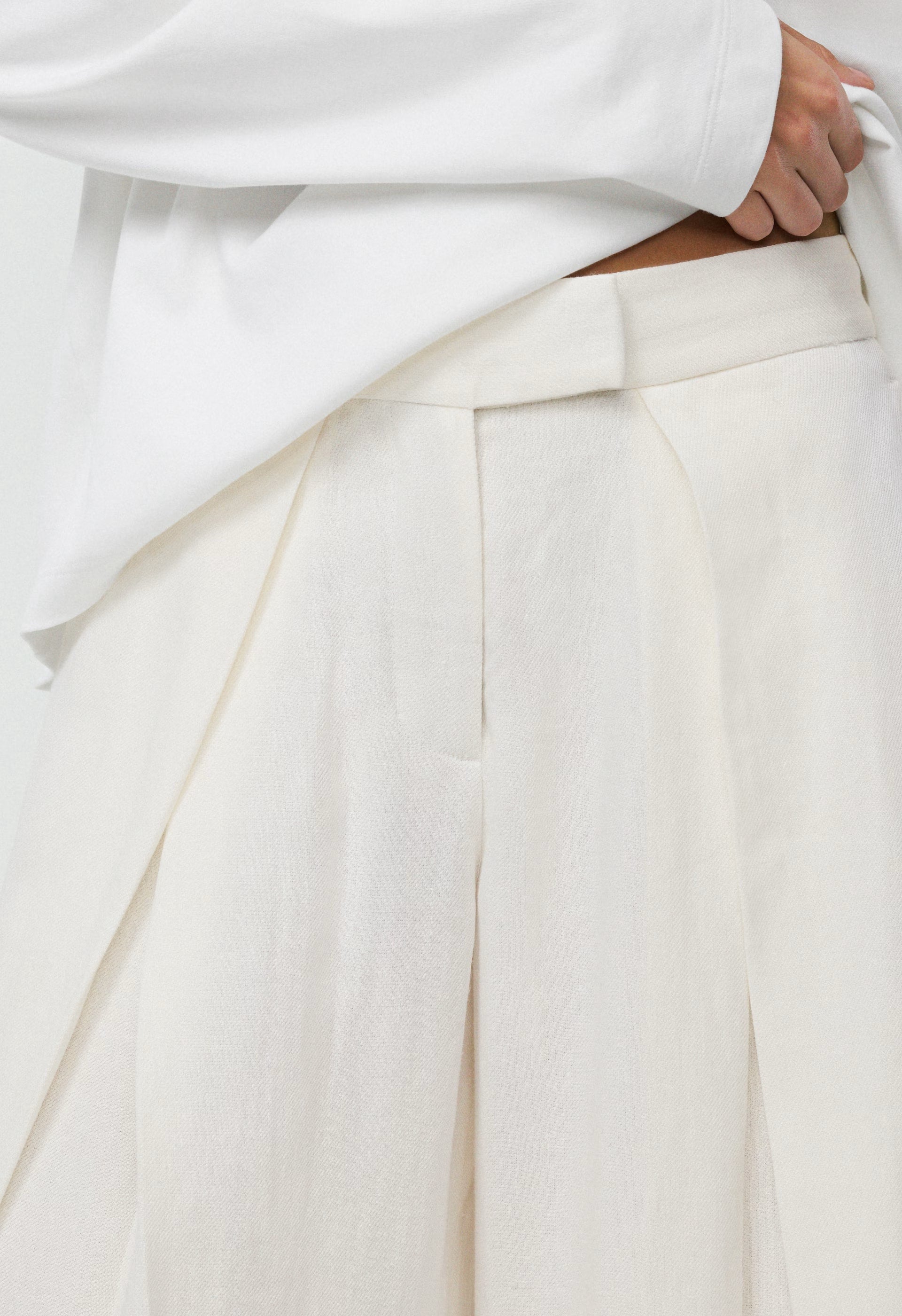 Cavetto Barrel Pant - PowerLinen™ - LIGHT BIRCH