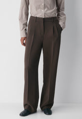 The Effortless Pant™ - Crepette™ - RICH MOCHA BROWN