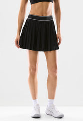 MoveTech™ Tennis Pro Micro Skirt - BLACK/WHITE