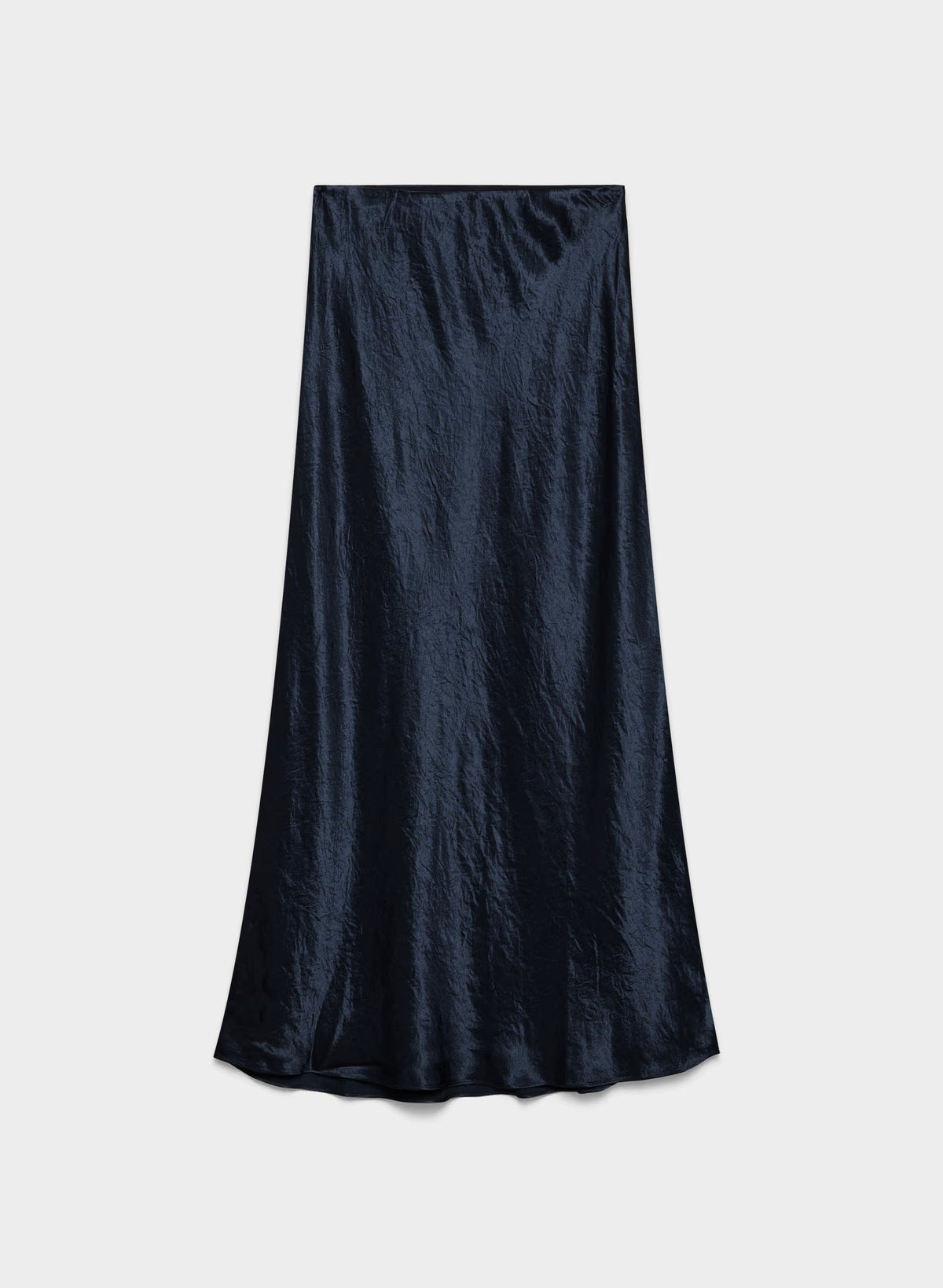 Slip Satin Maxi Skirt - ADMIRAL
