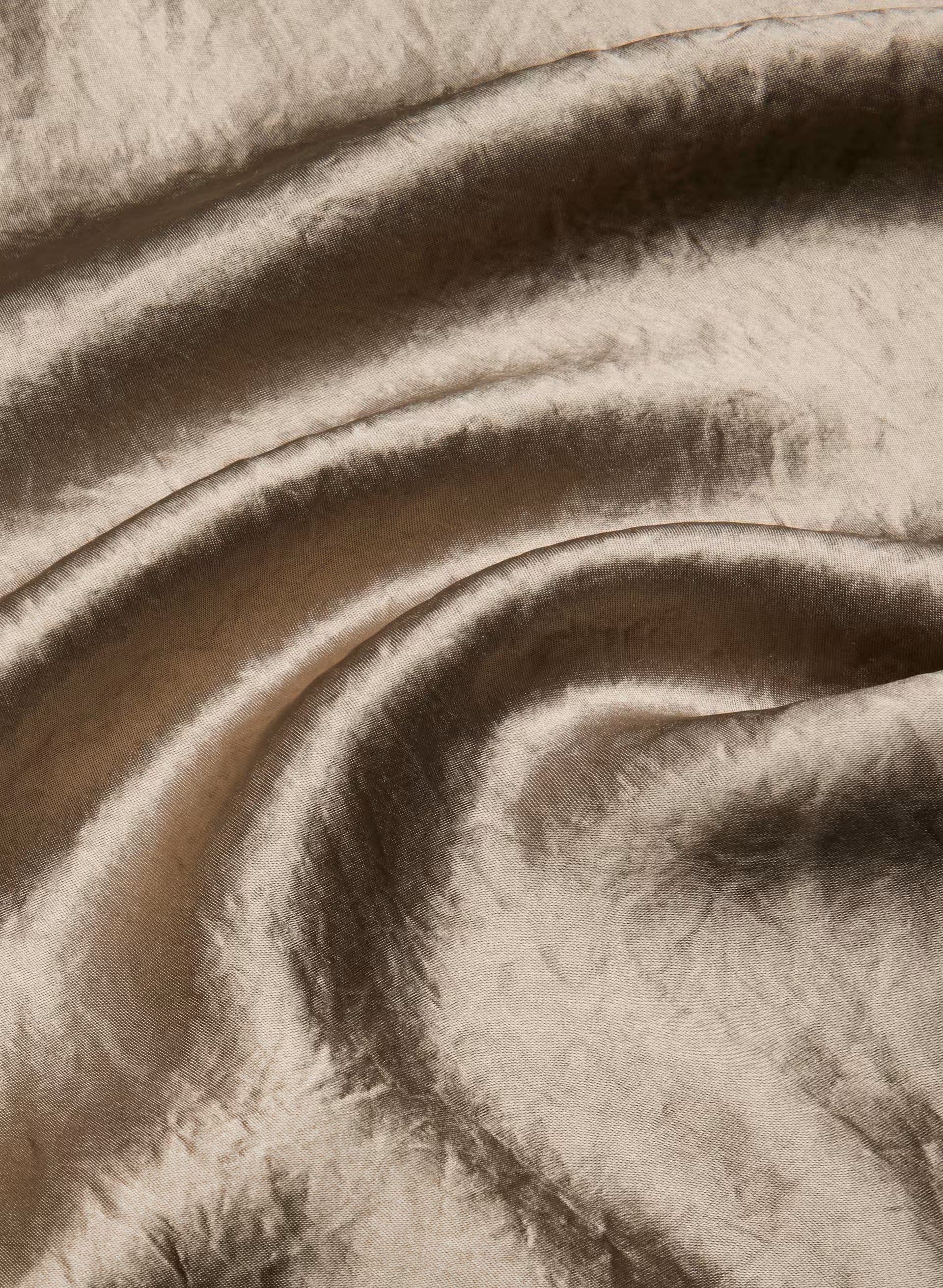 Slip Satin Maxi Skirt - NOMAD TAUPE