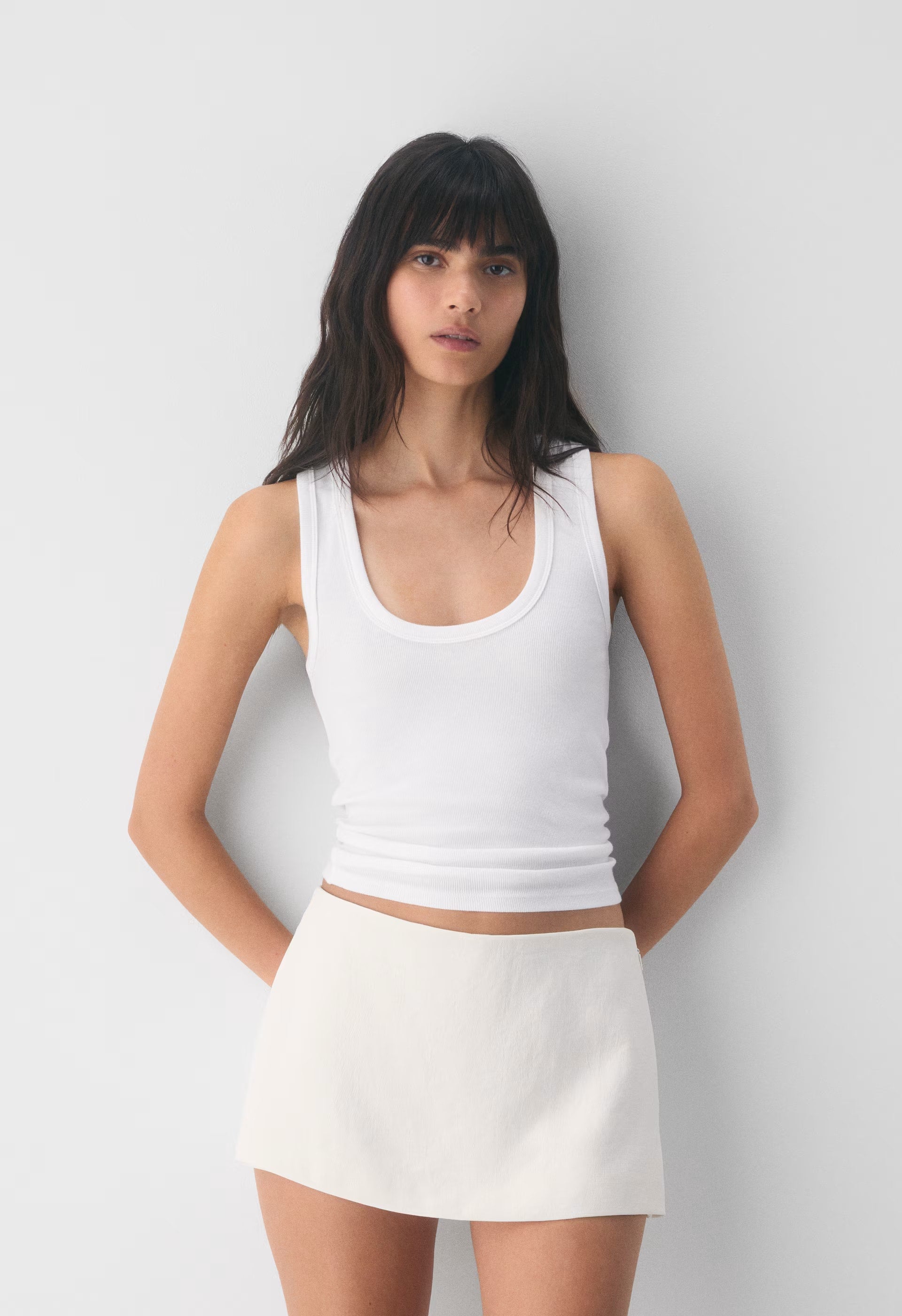 Jewel Skort - Crepette™ - MARCONA BEIGE