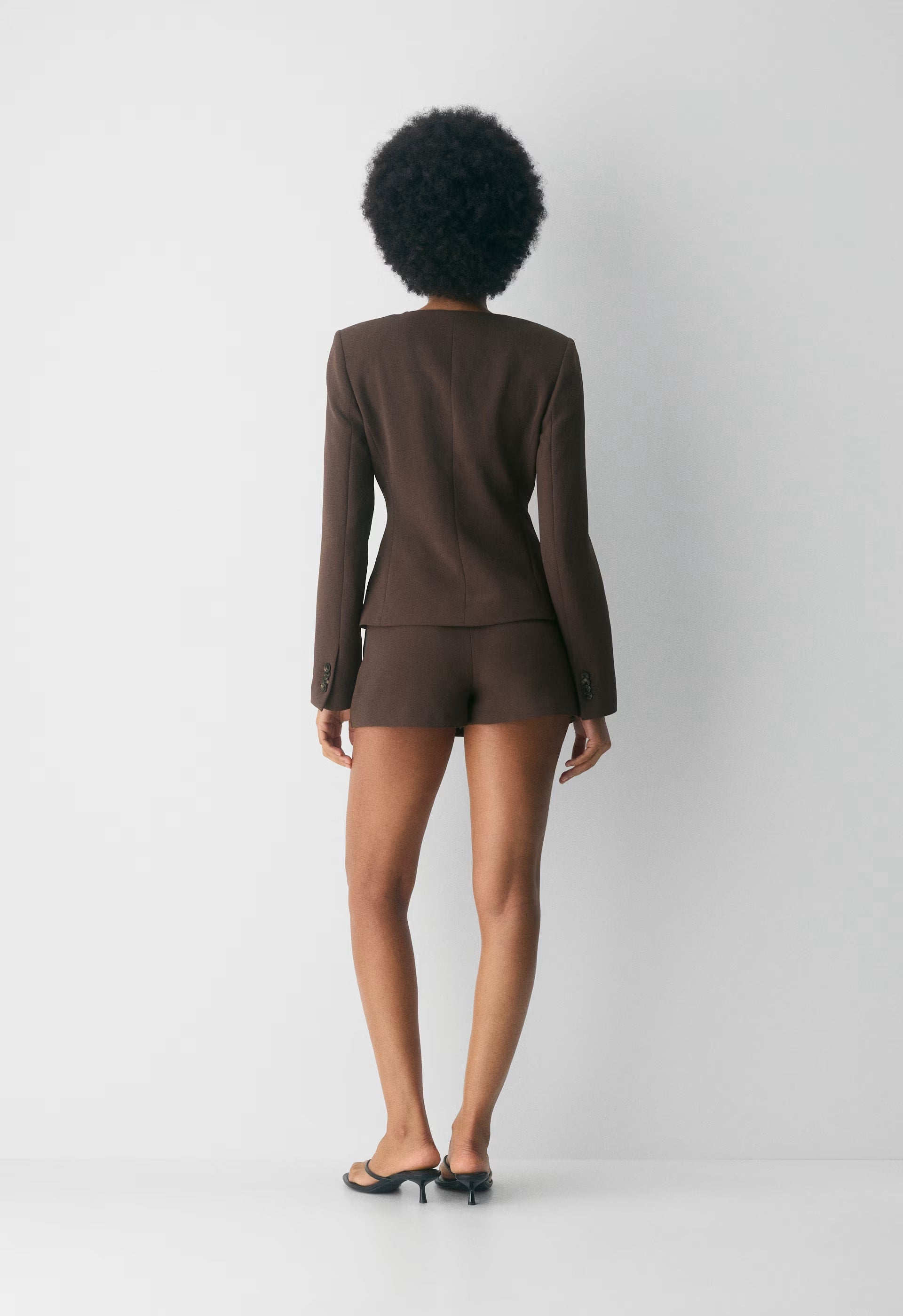 Jewel Skort - Crepette™ - RICH MOCHA BROWN