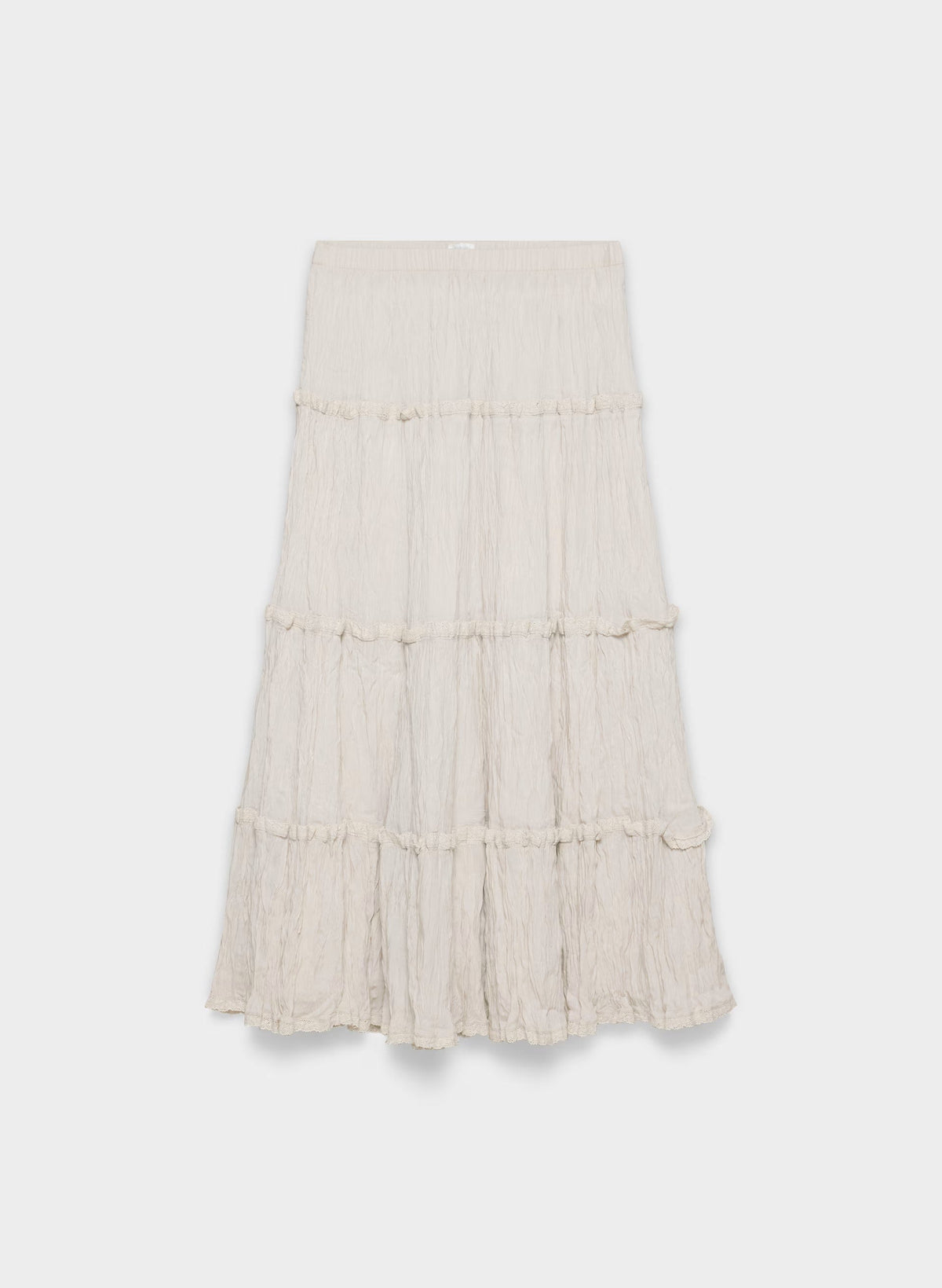 Damasque Skirt - UNDYED ECRU