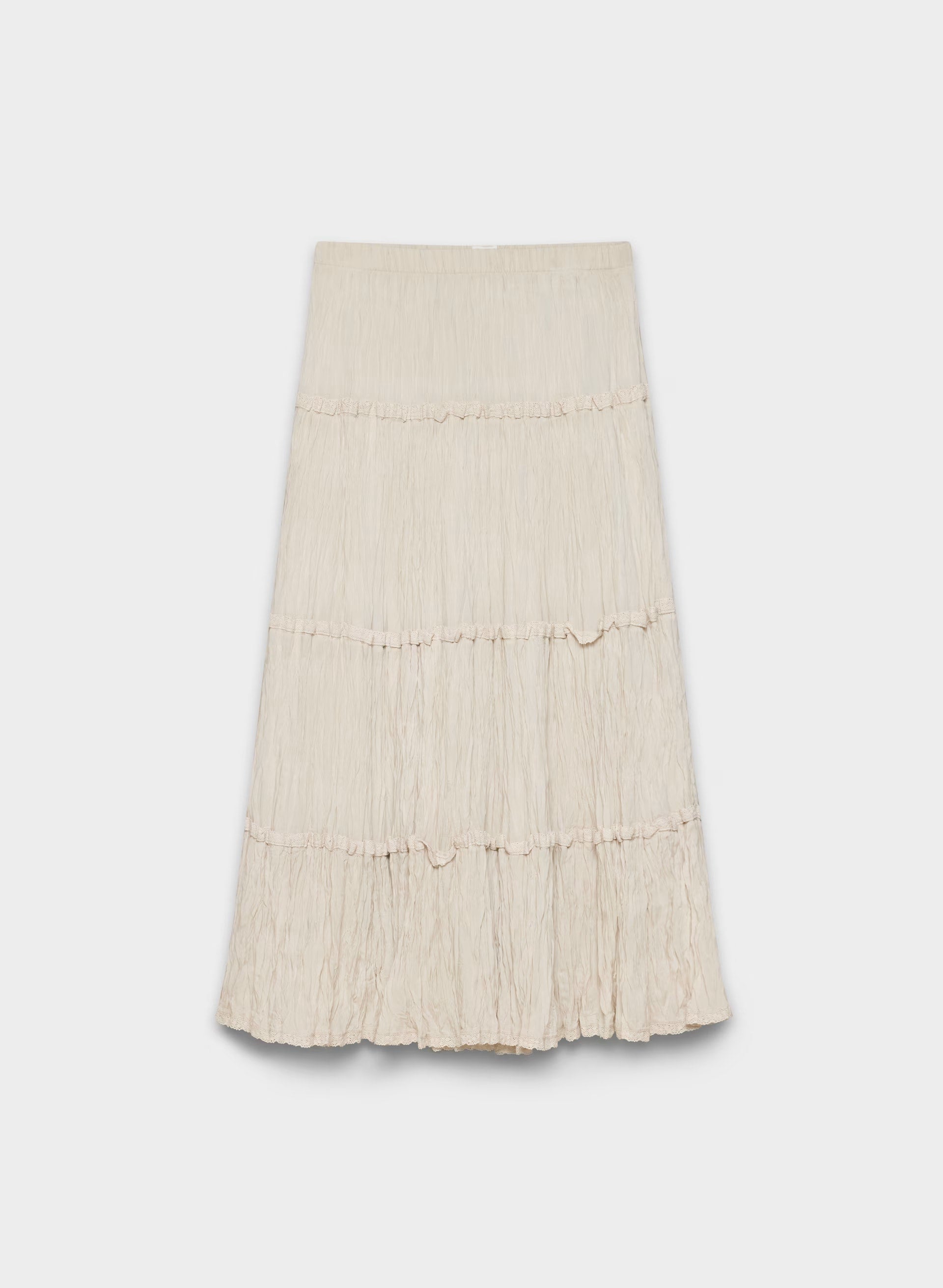 Damasque Skirt - METROPOLIS BEIGE