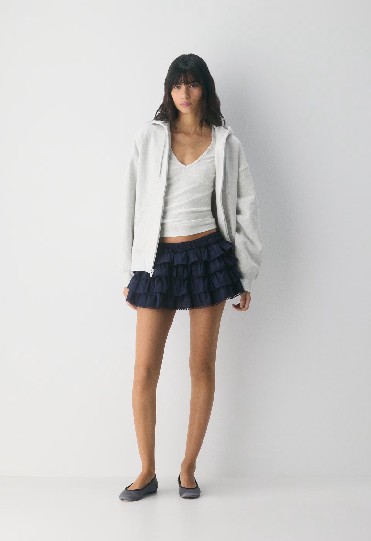 Theo Poplin Skort - ADMIRAL