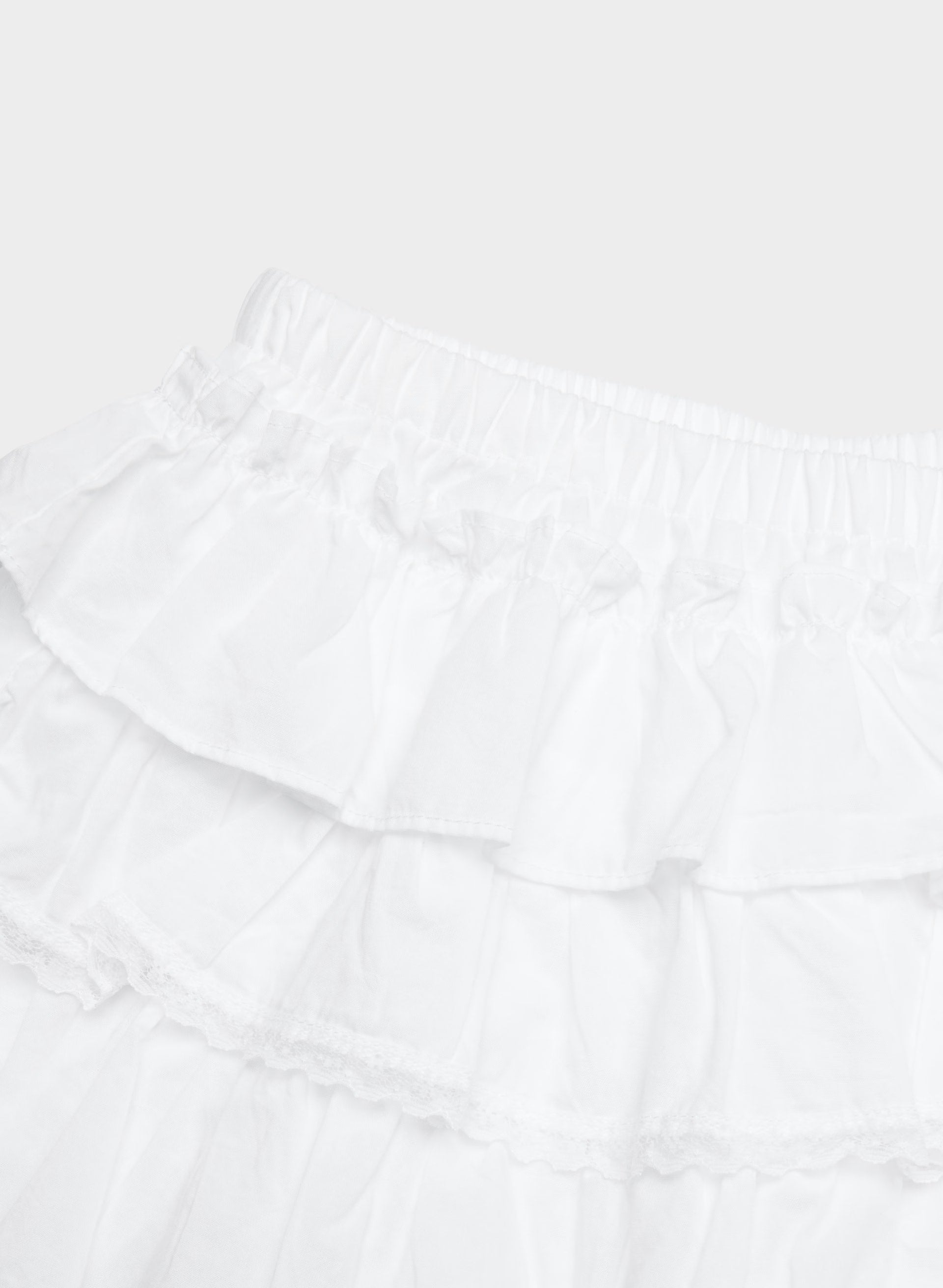 Theo Poplin Skort - BRIGHT WHITE