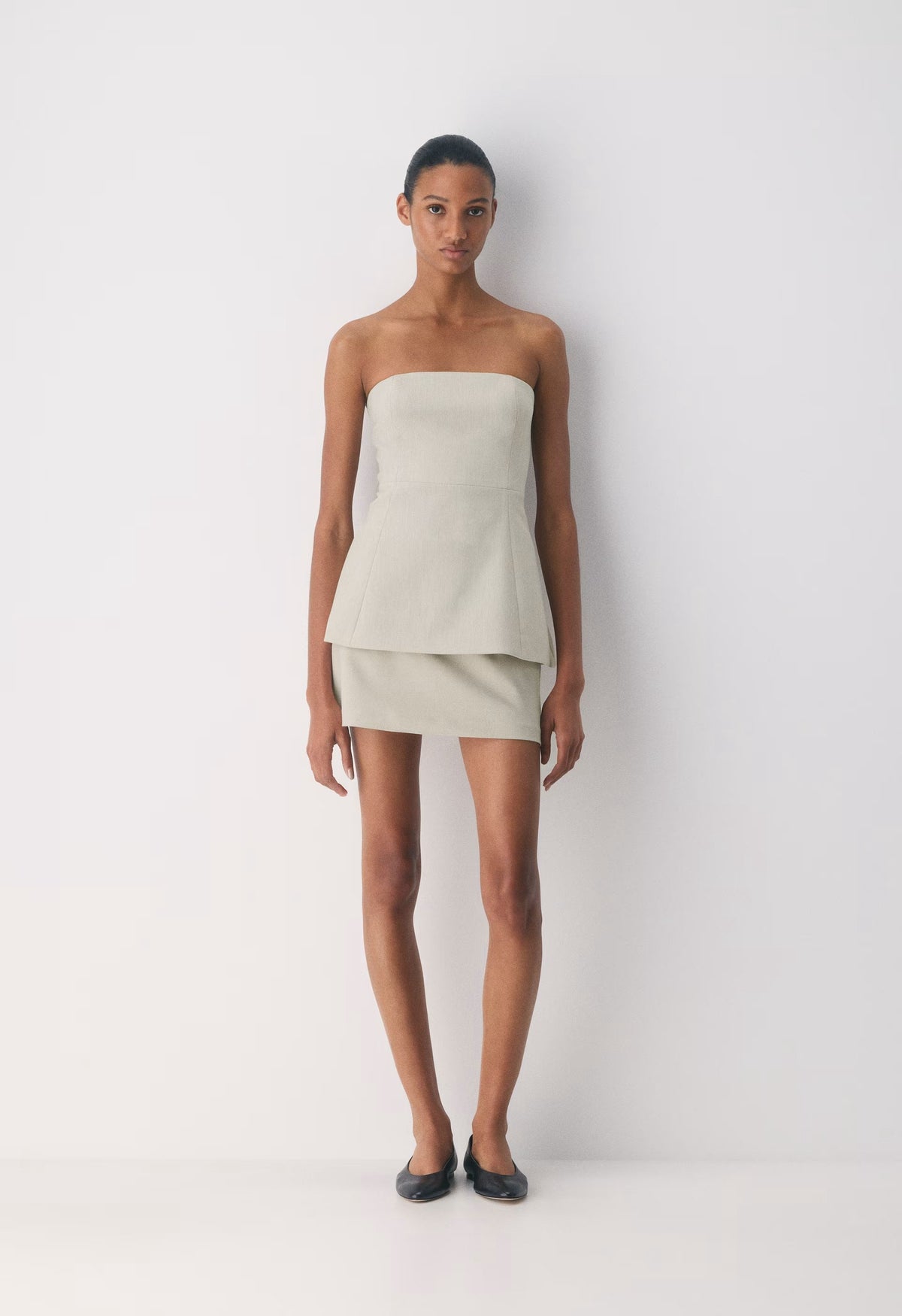 Roundup Skort - Eversential™ Light - HEATHER MATTE PEARL