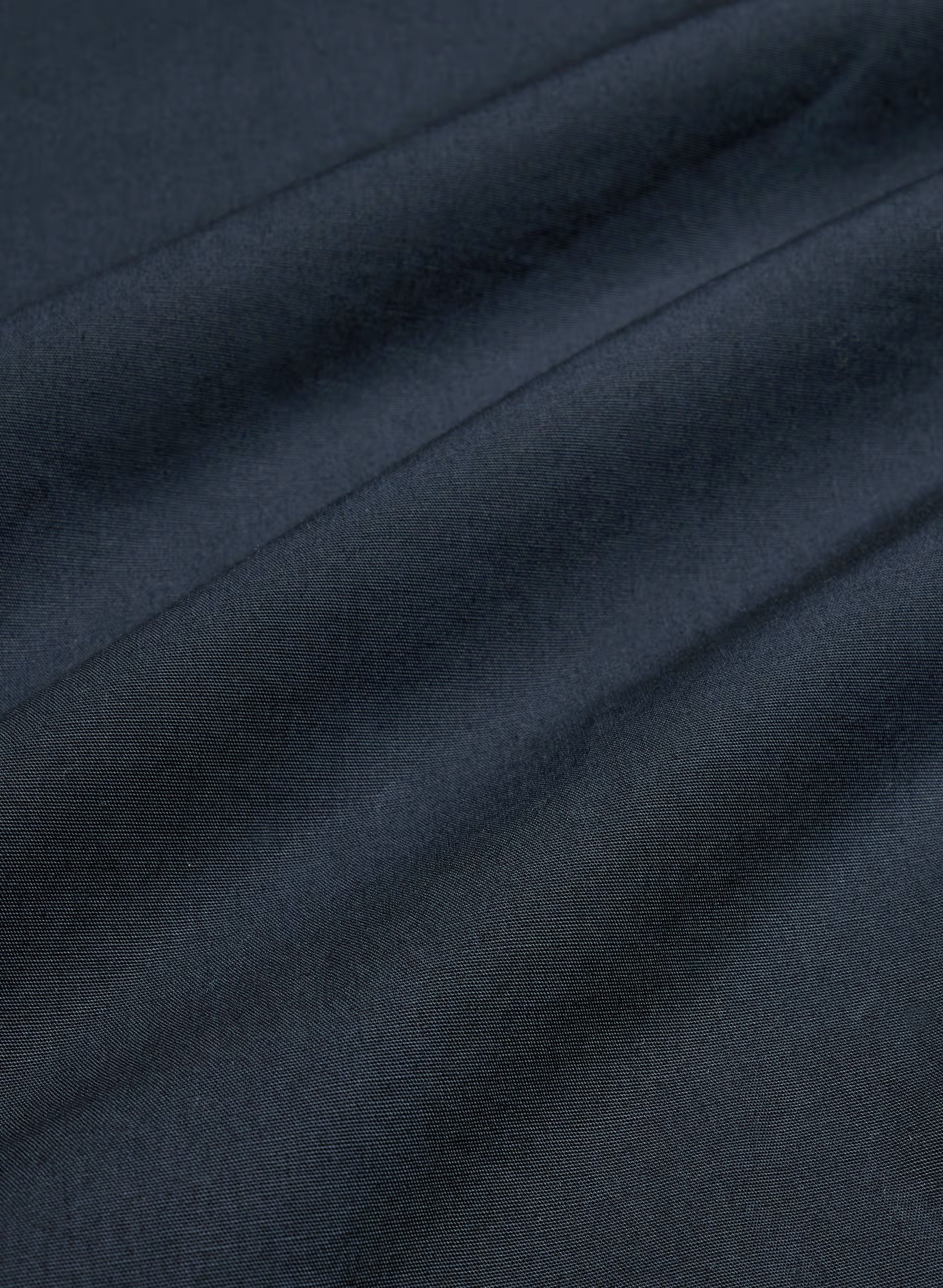 Vetiver Poplin Skirt - DARK NIGHT NAVY