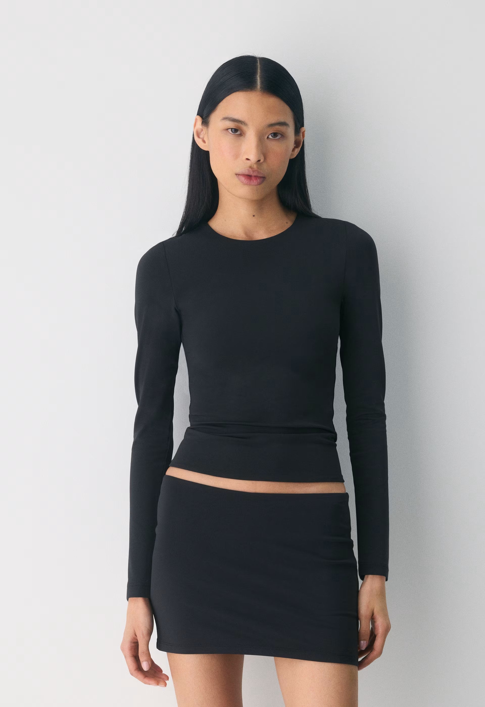Original Contour Request Micro Tube Skort - BLACK