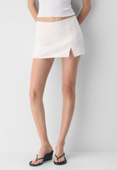 Daphne Skort - Crepette™ - LIGHT BIRCH