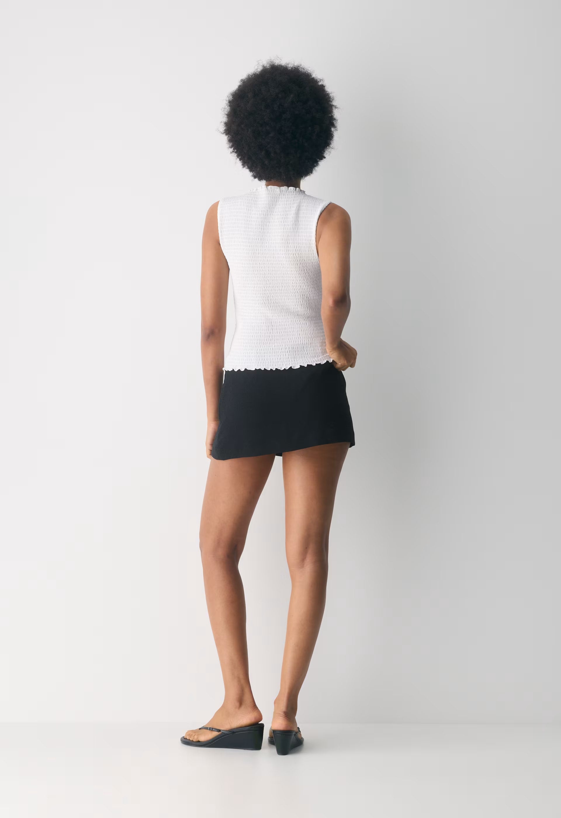 Daphne Skort - Crepette™ - BLACK