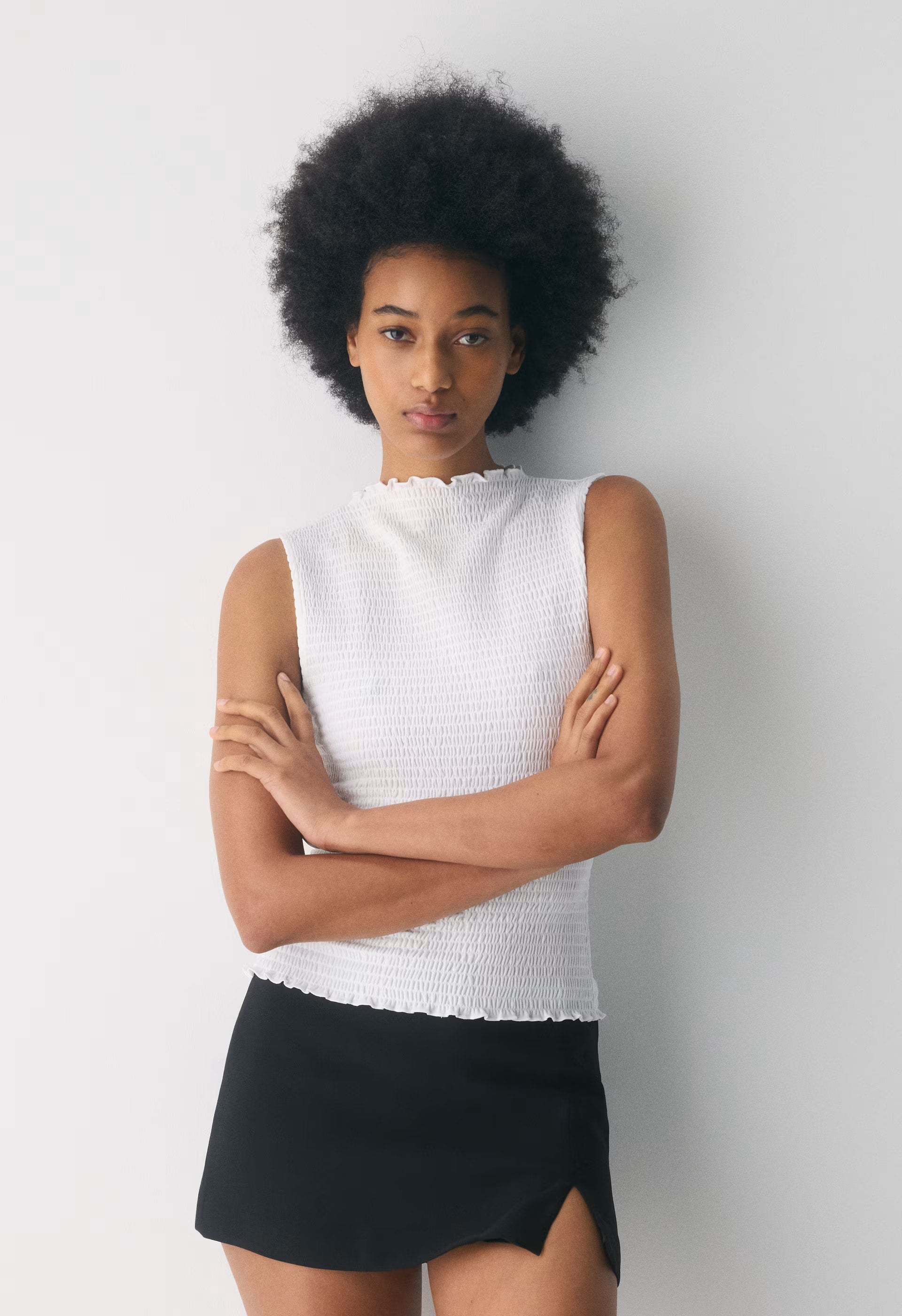 Daphne Skort - Crepette™ - WHITE