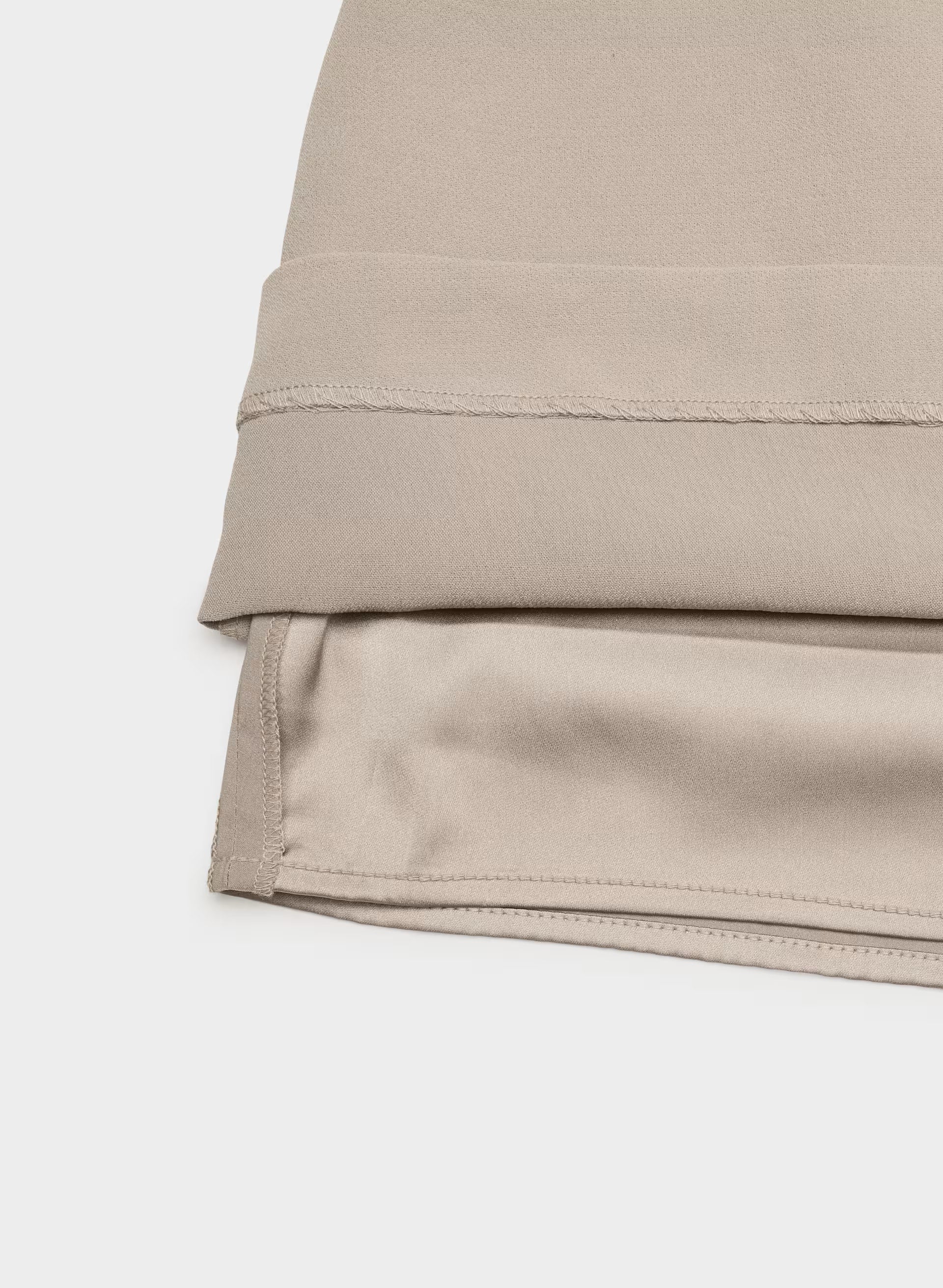 Daphne Skort - Crepette™ - NOMAD TAUPE