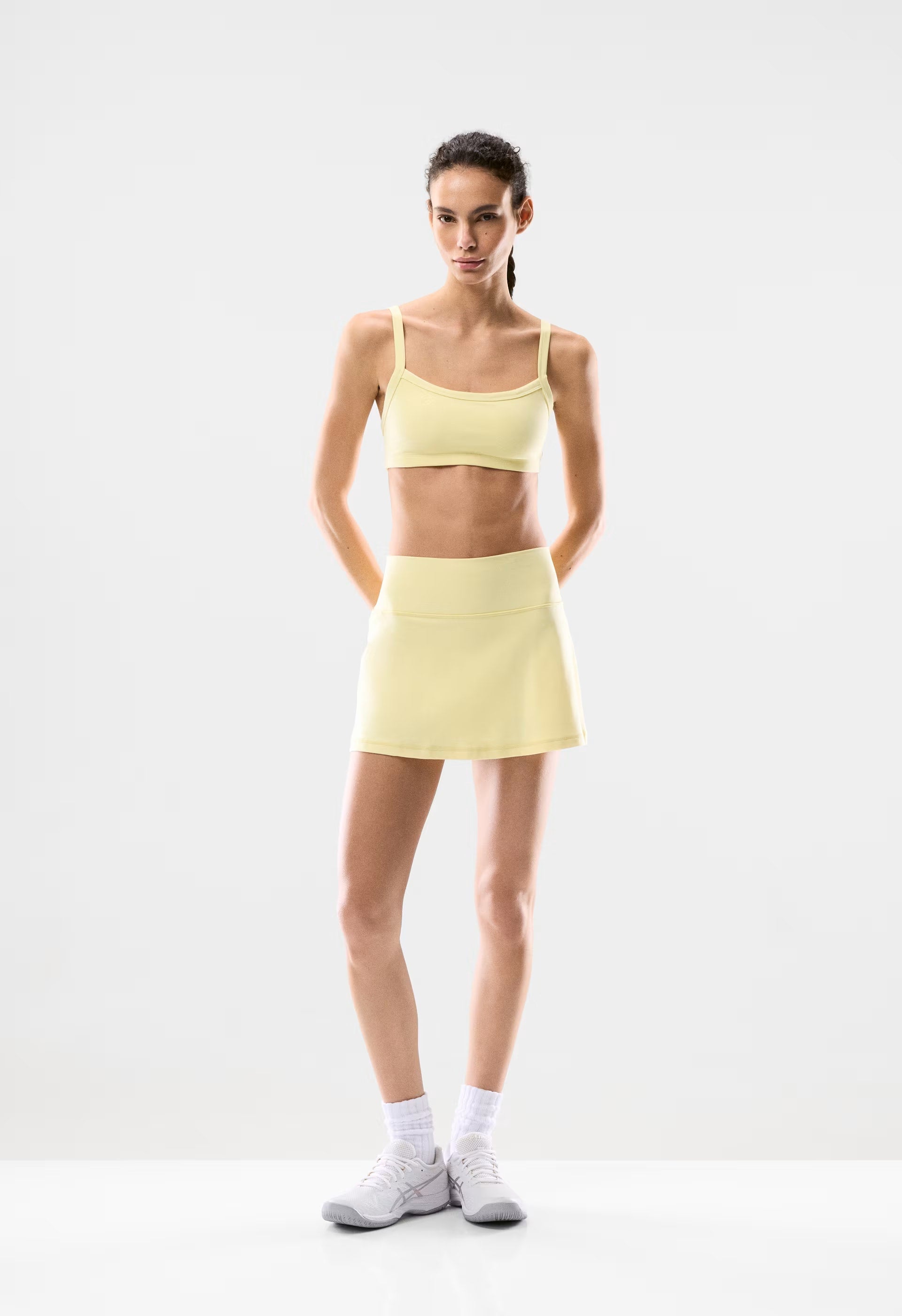 BUTTER High-Jump Skirt - BRIGHT WHITE