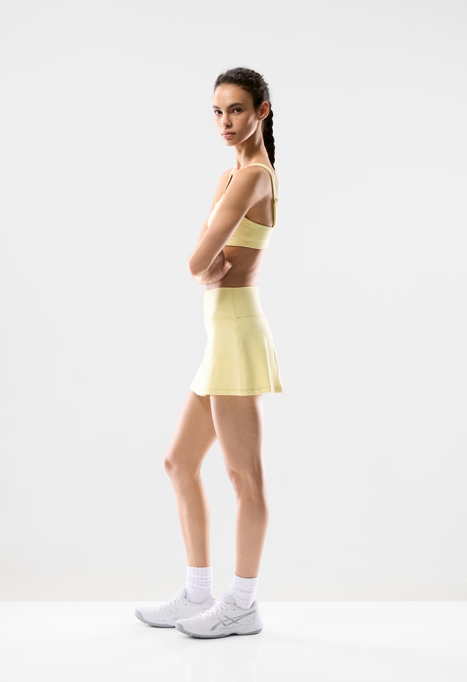 BUTTER High-Jump Skirt - BRIGHT WHITE