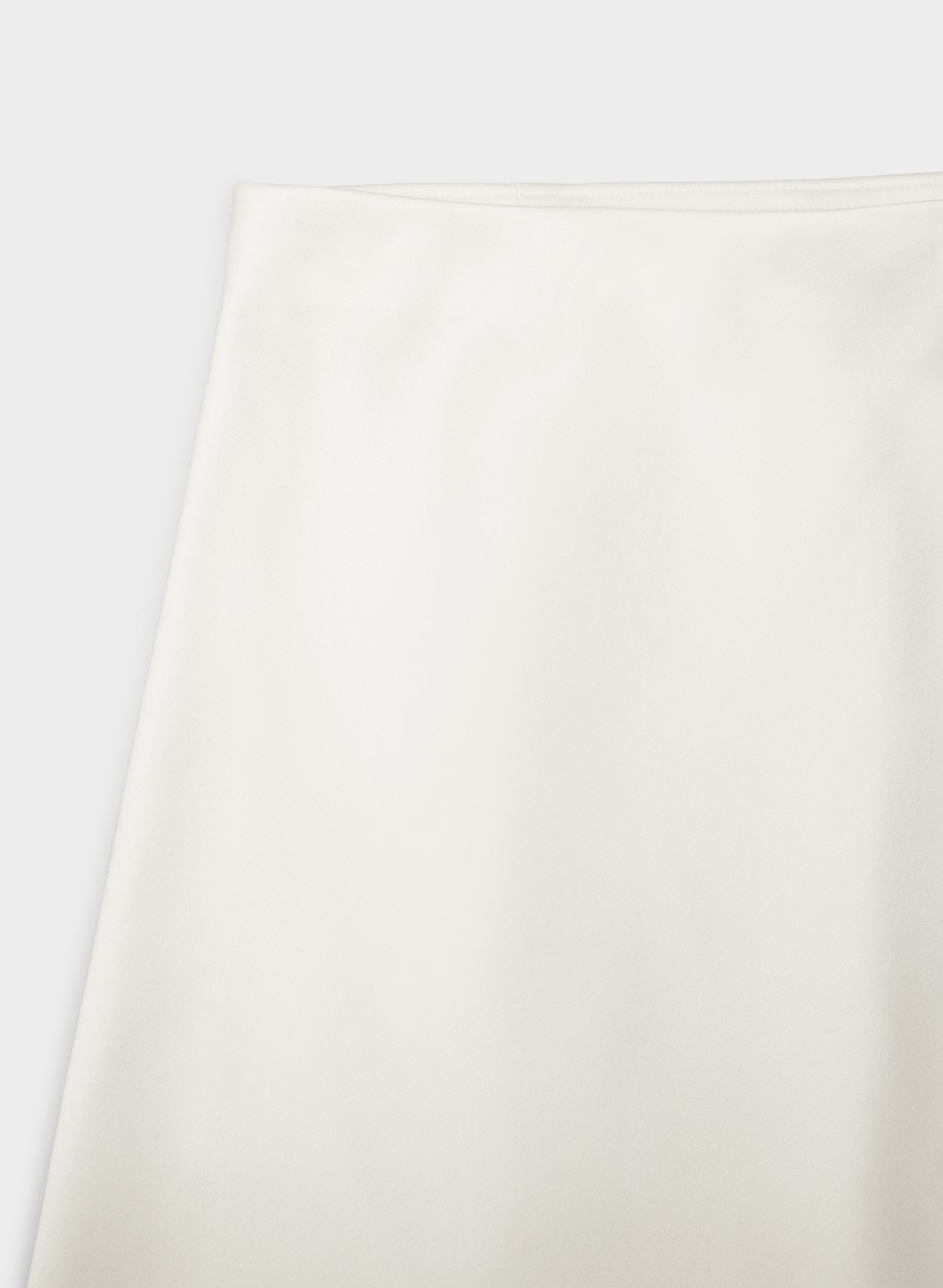Henrietta Satin Skirt - LT BIRCH/ LT BIRCH