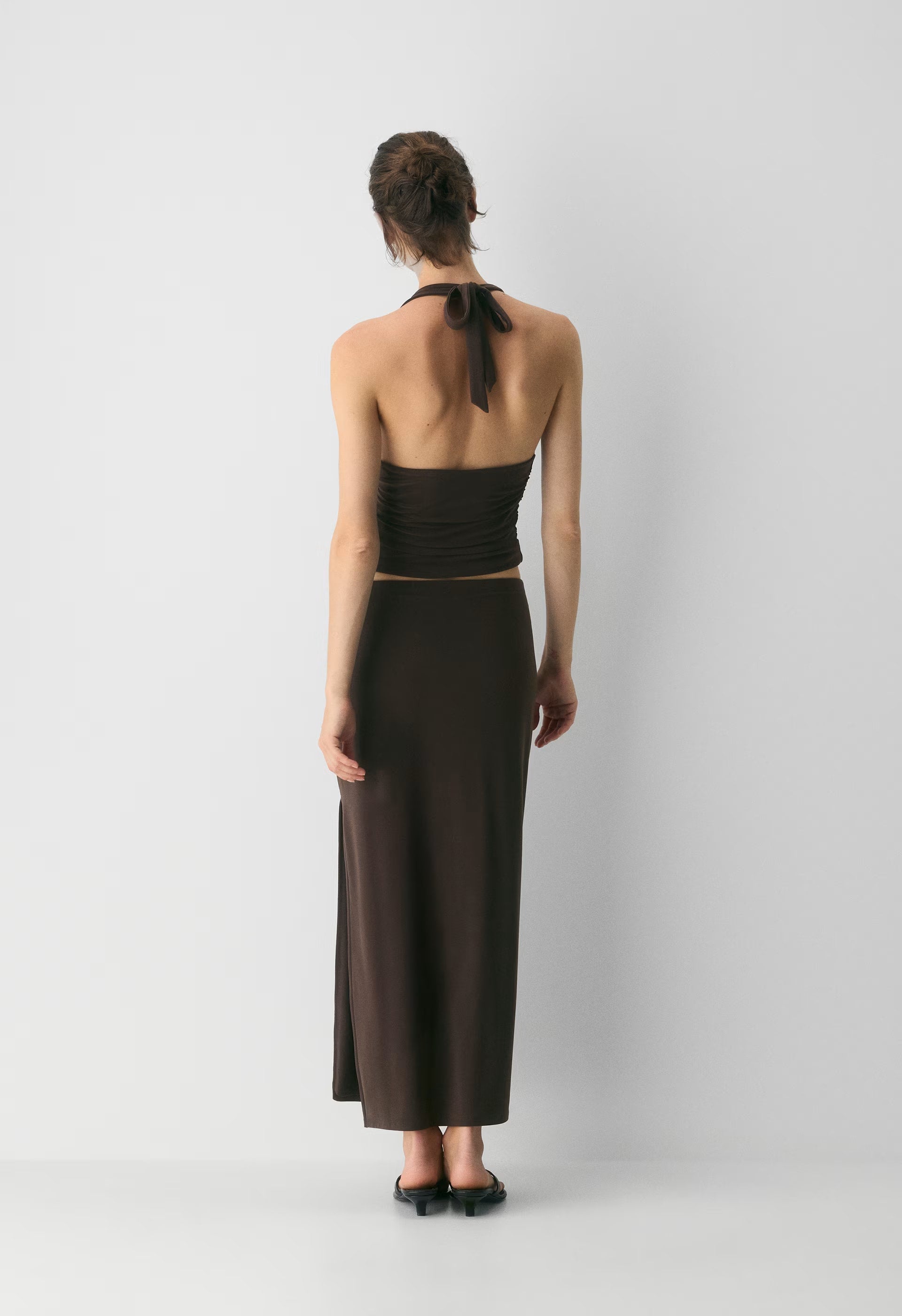 Smooth Matter™ Subscript Skirt - RICH MOCHA BROWN