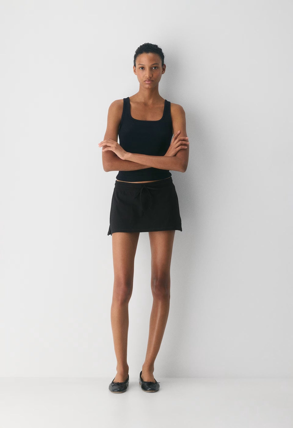 HomeStretch™ Smooth Soundcheck Skort - BLACK