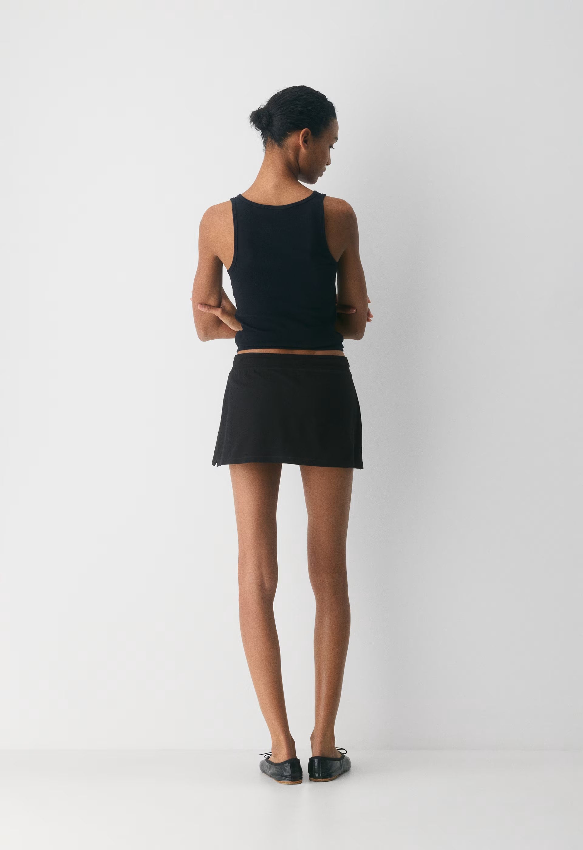 HomeStretch™ Smooth Soundcheck Skort - RICH MOCHA BROWN