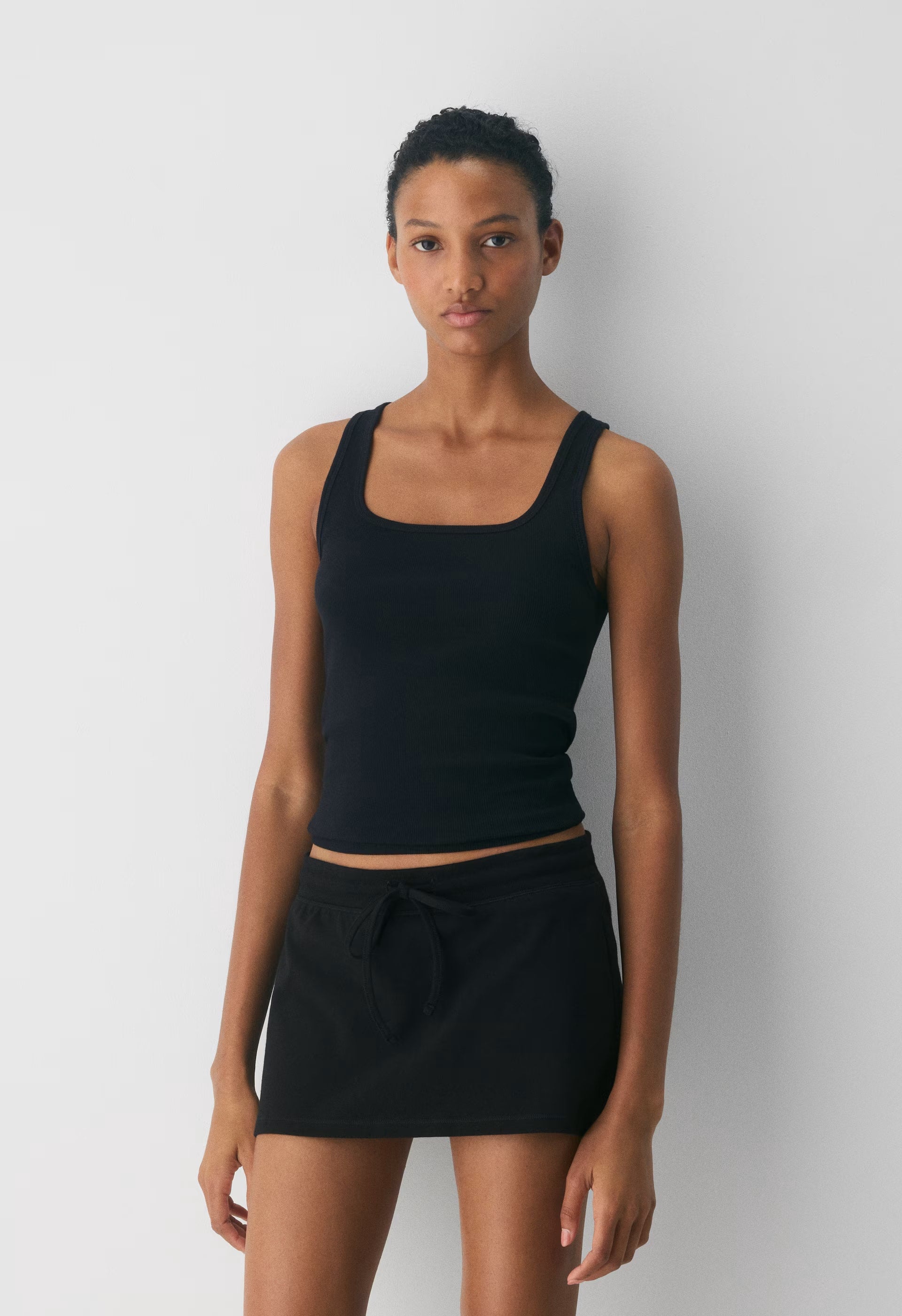 HomeStretch™ Smooth Soundcheck Skort - RICH MOCHA BROWN