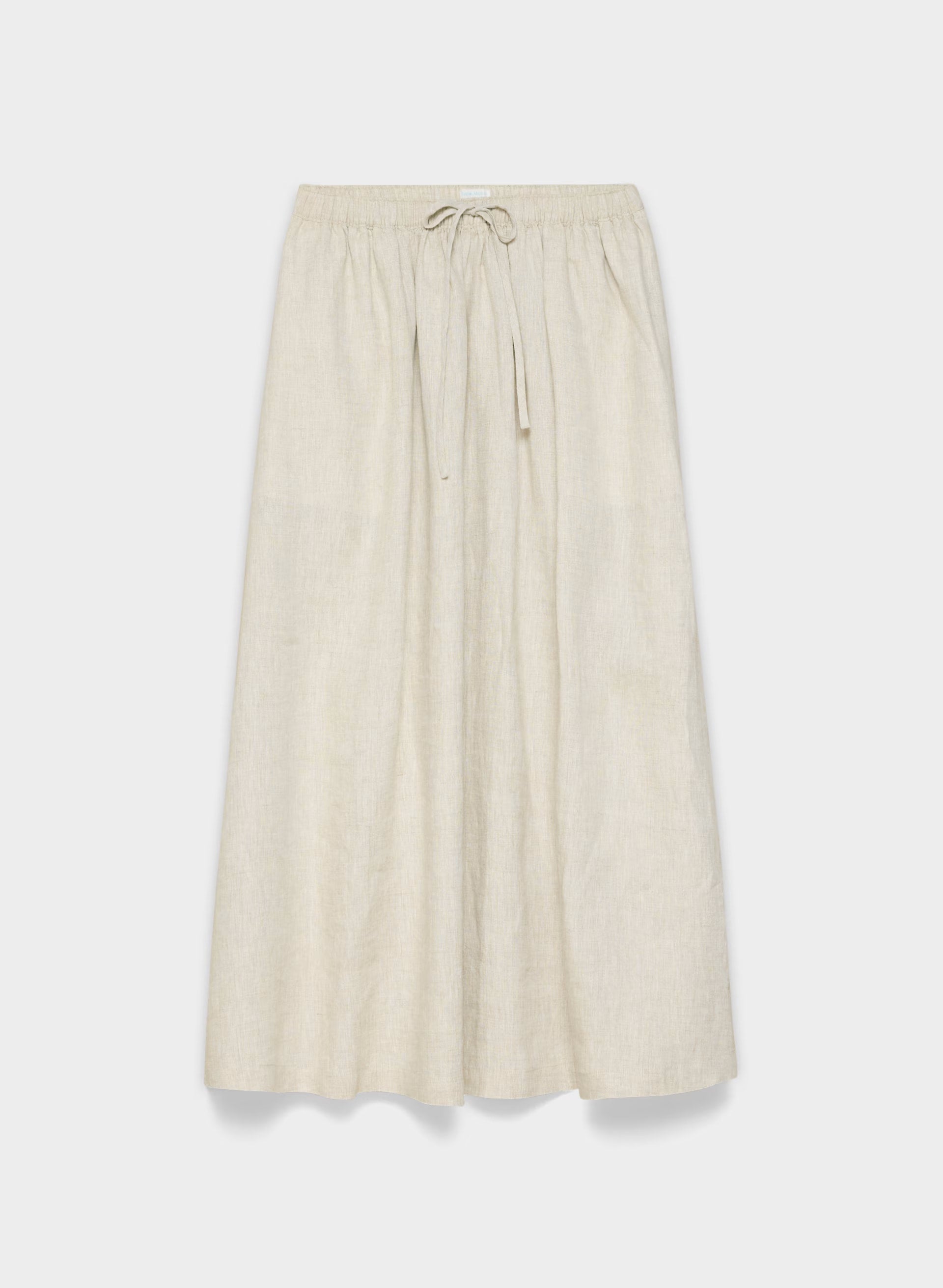 Socialite Linen Skirt - UNDYED ECRU
