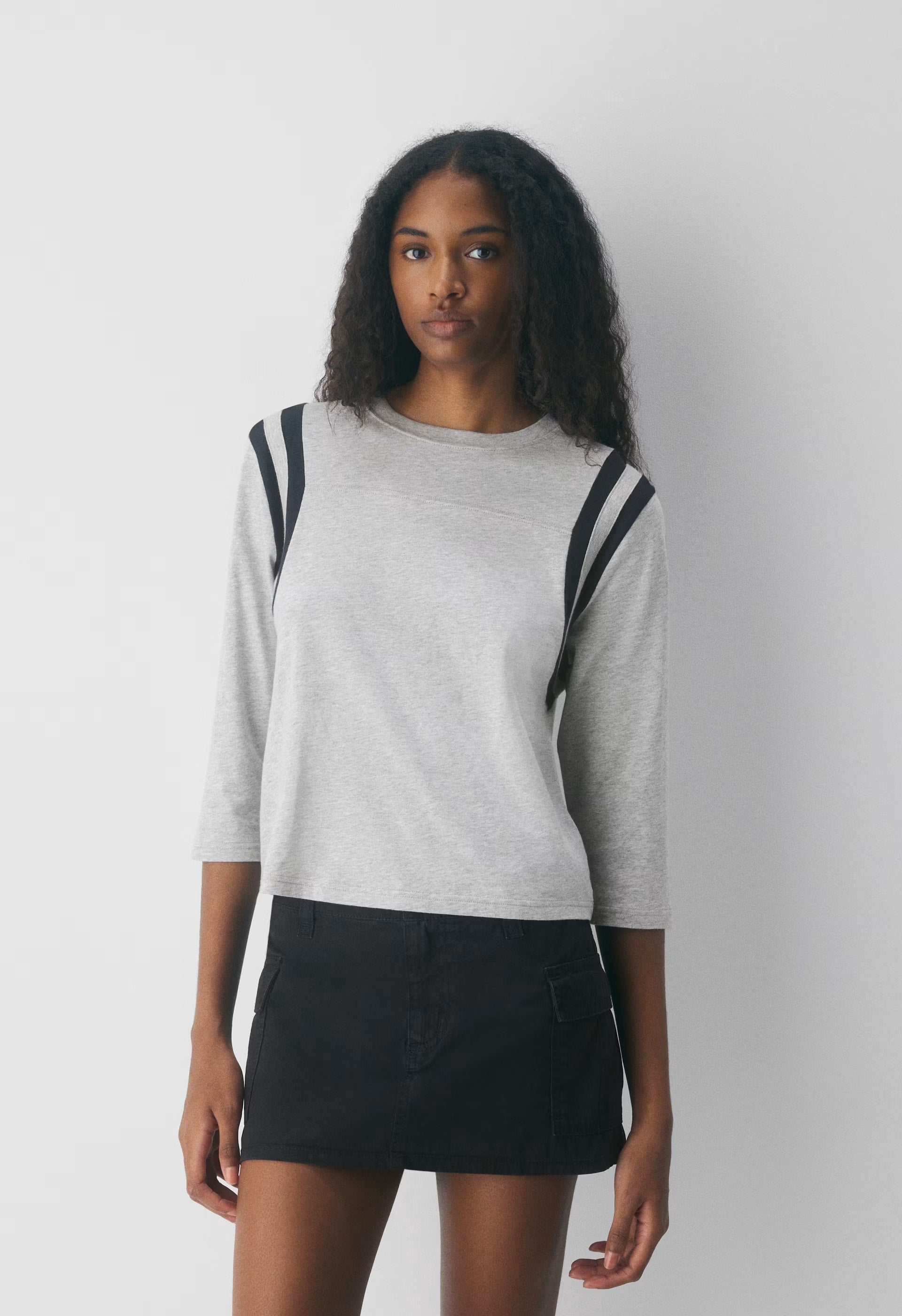 Bumper Cargo Skirt - LIVED-IN INK BLACK