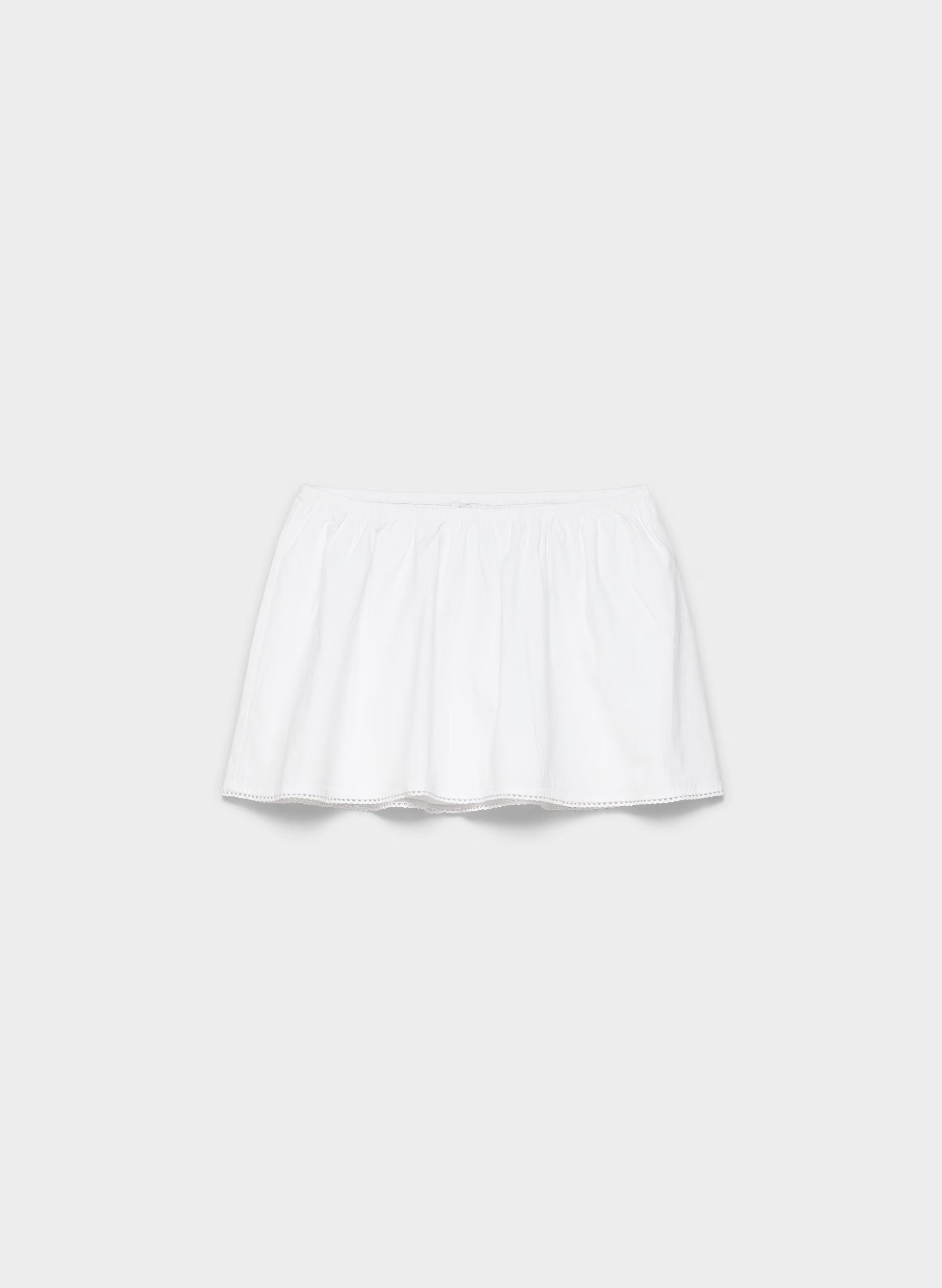 Nice Skirt - BRIGHT WHITE