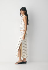 Smooth Matter™ Subscript Skirt - LIGHT BIRCH/BLACK