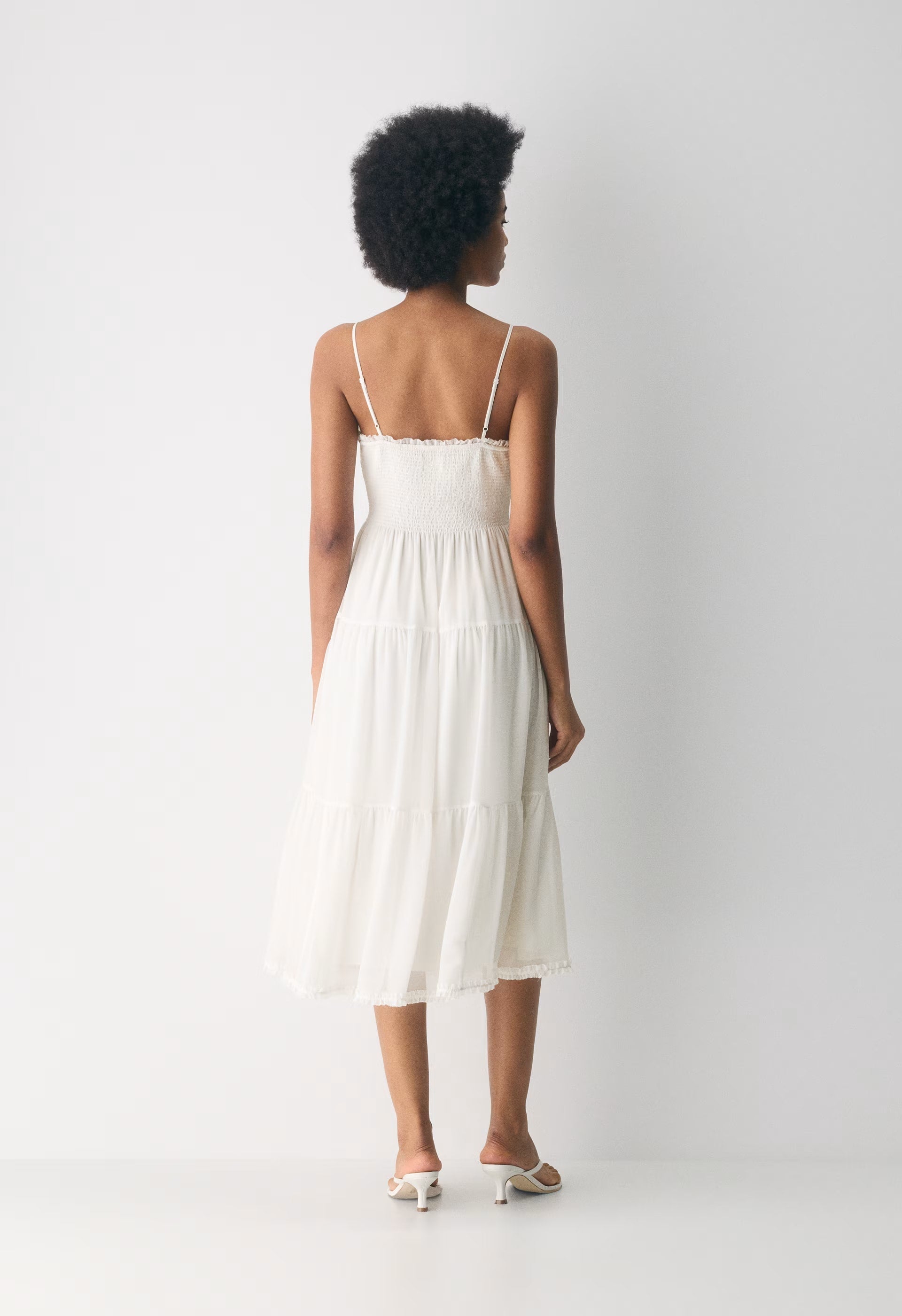 Tuberose Dress - LIGHT BIRCH