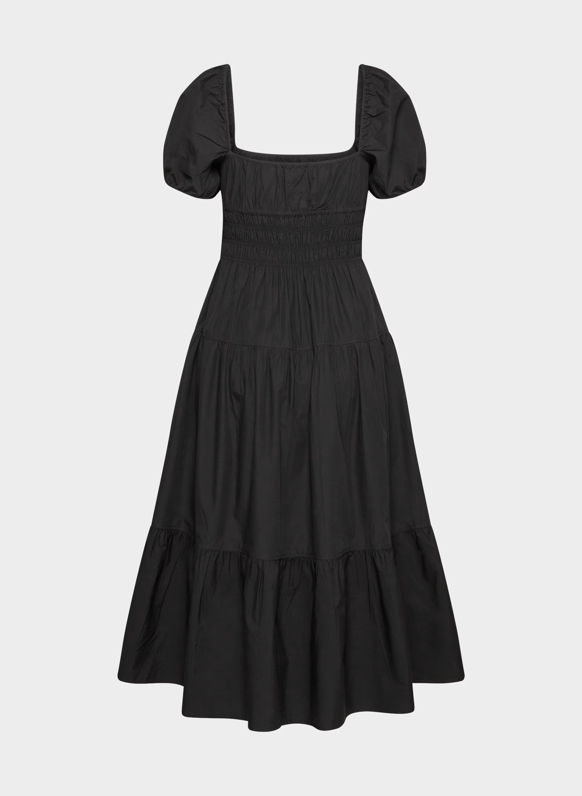 Allegoria Poplin Dress - BLACK