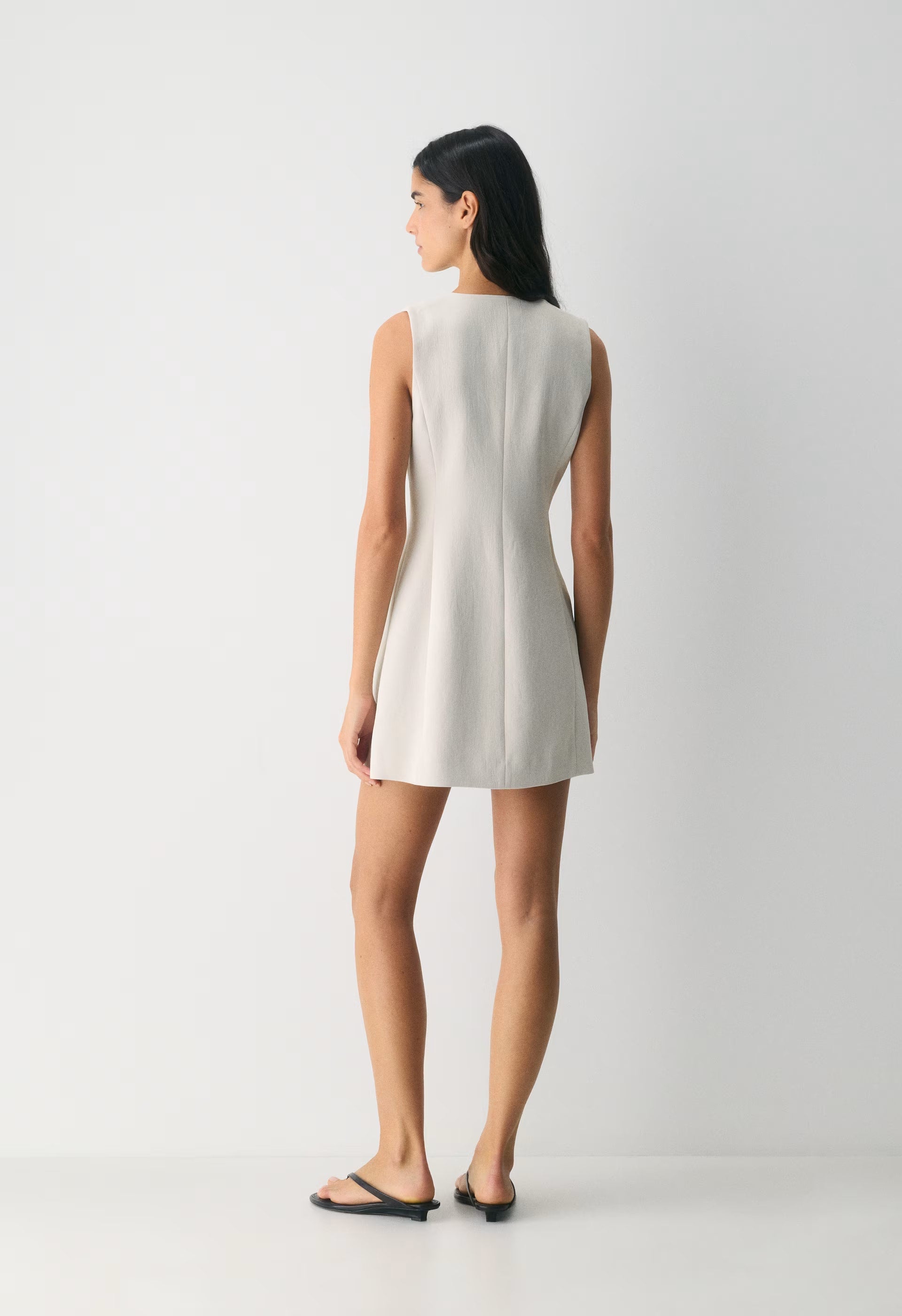 Regal Dress - Crepette™ - METROPOLIS BEIGE