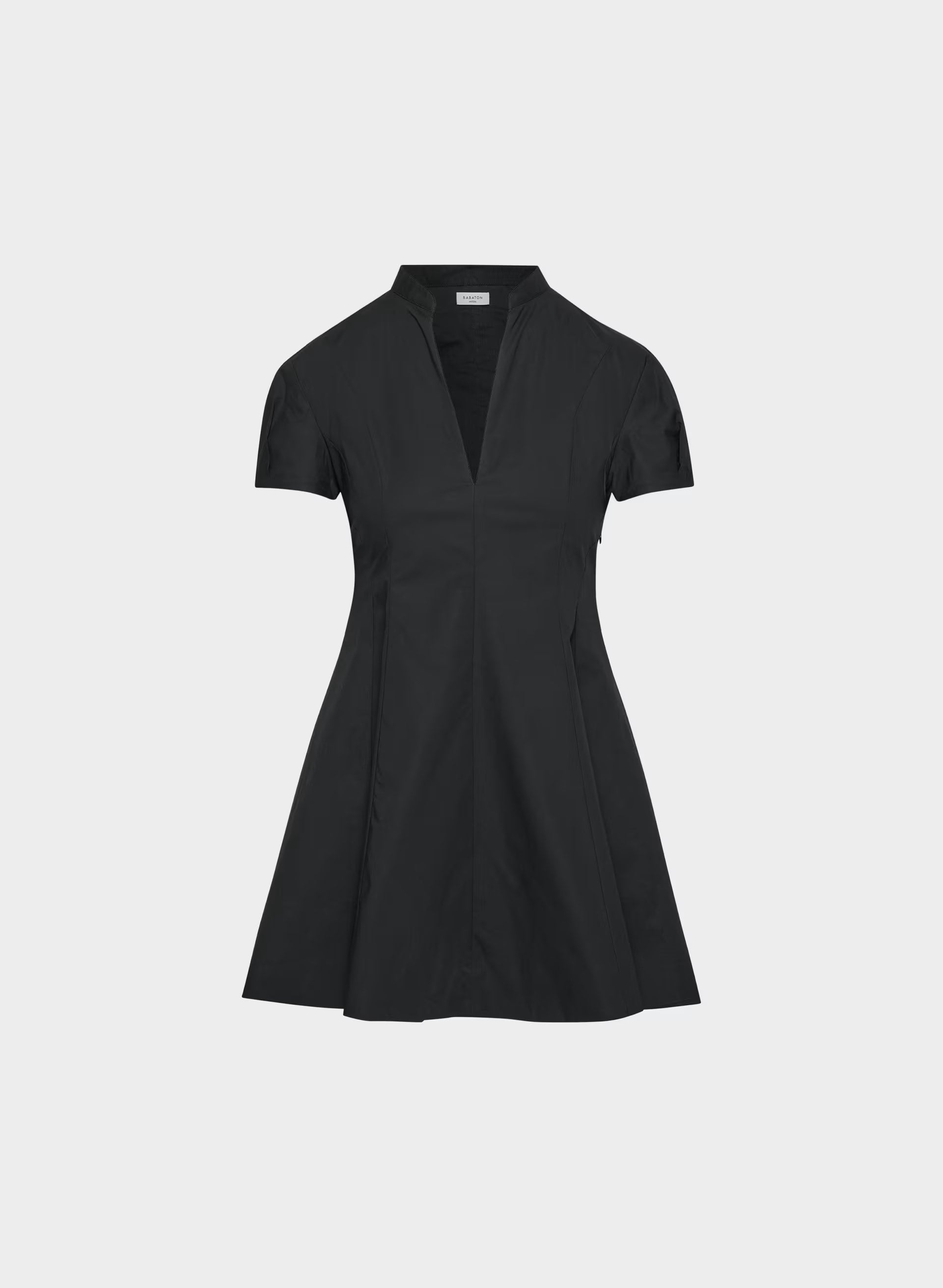 Intro Poplin Dress - BLACK