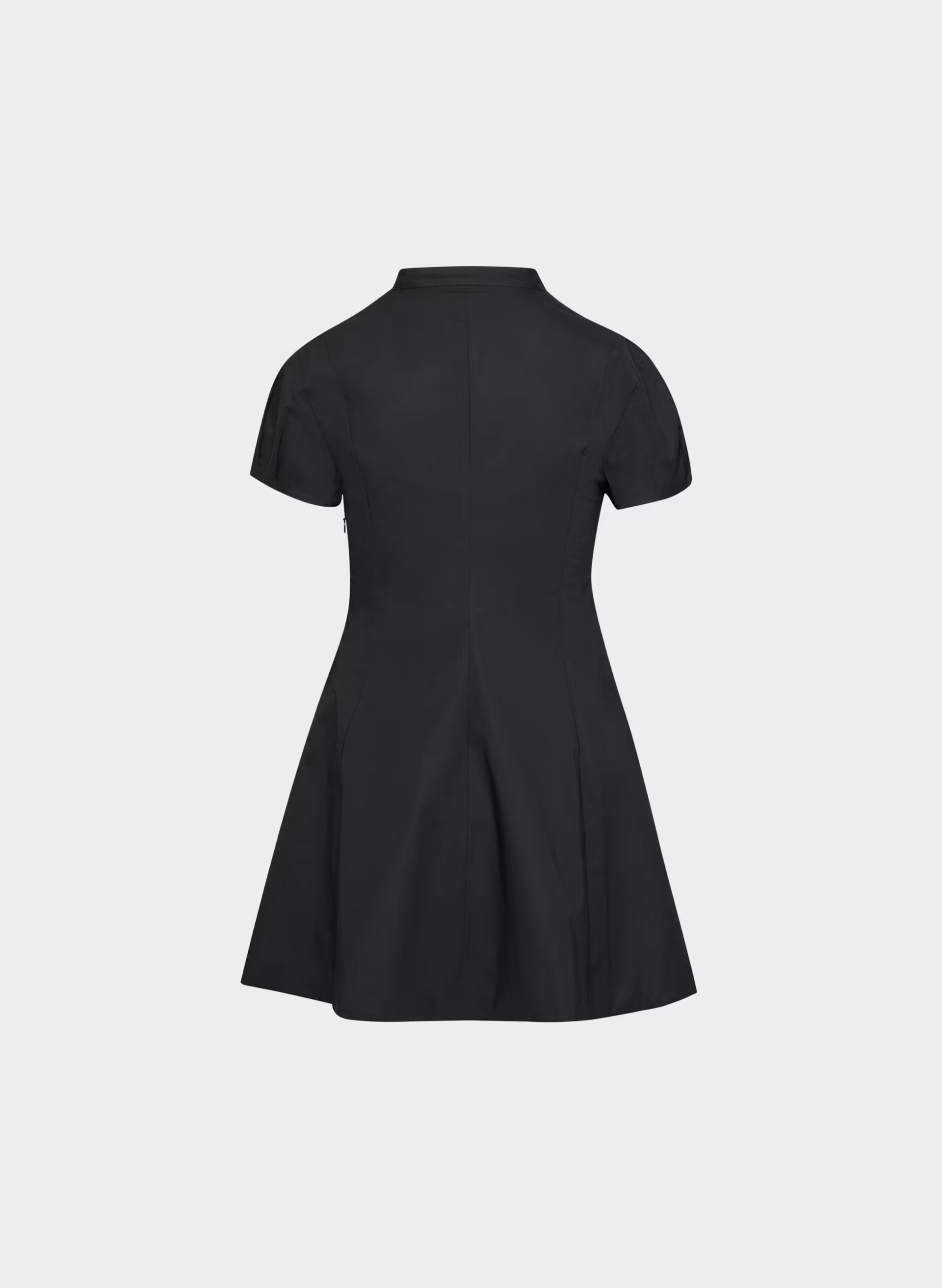 Intro Poplin Dress - BLACK