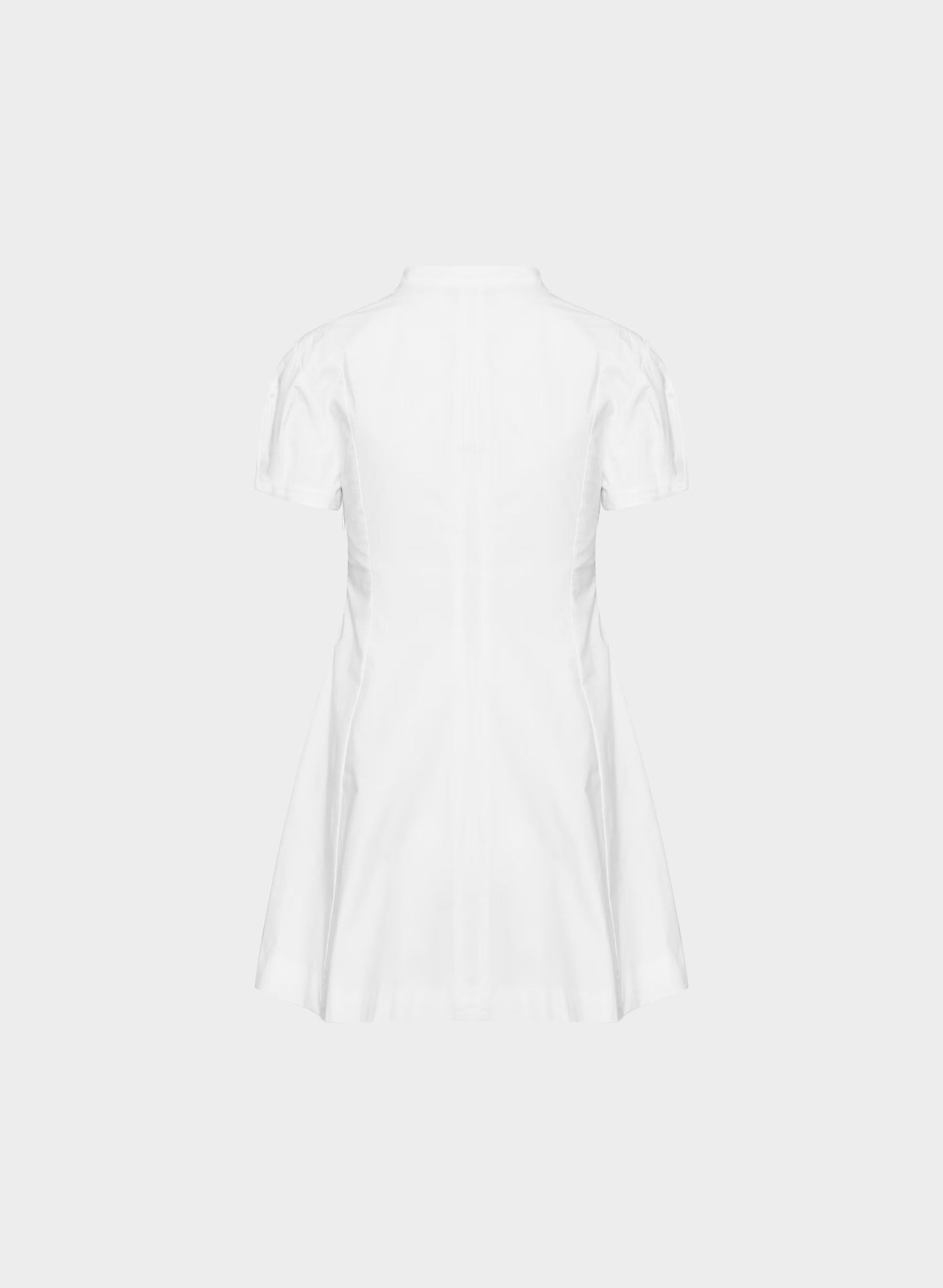 Intro Poplin Dress - BRIGHT WHITE