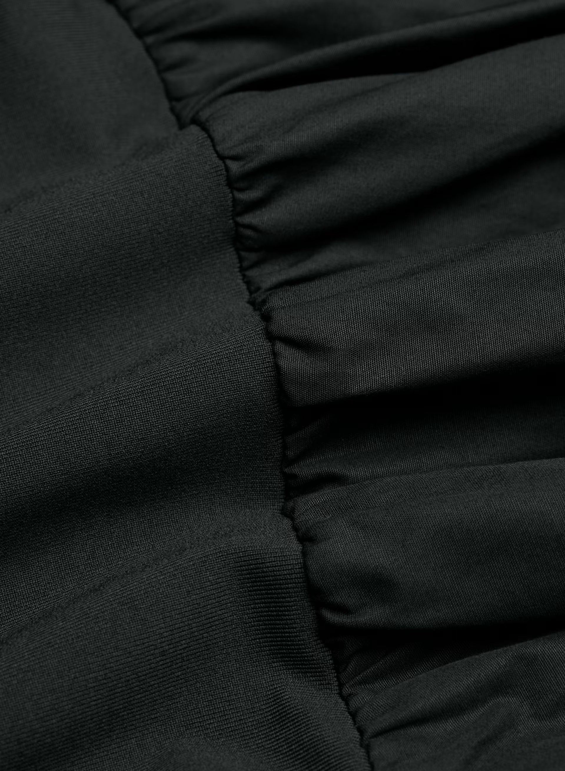 Private Poplin Dress - BLACK