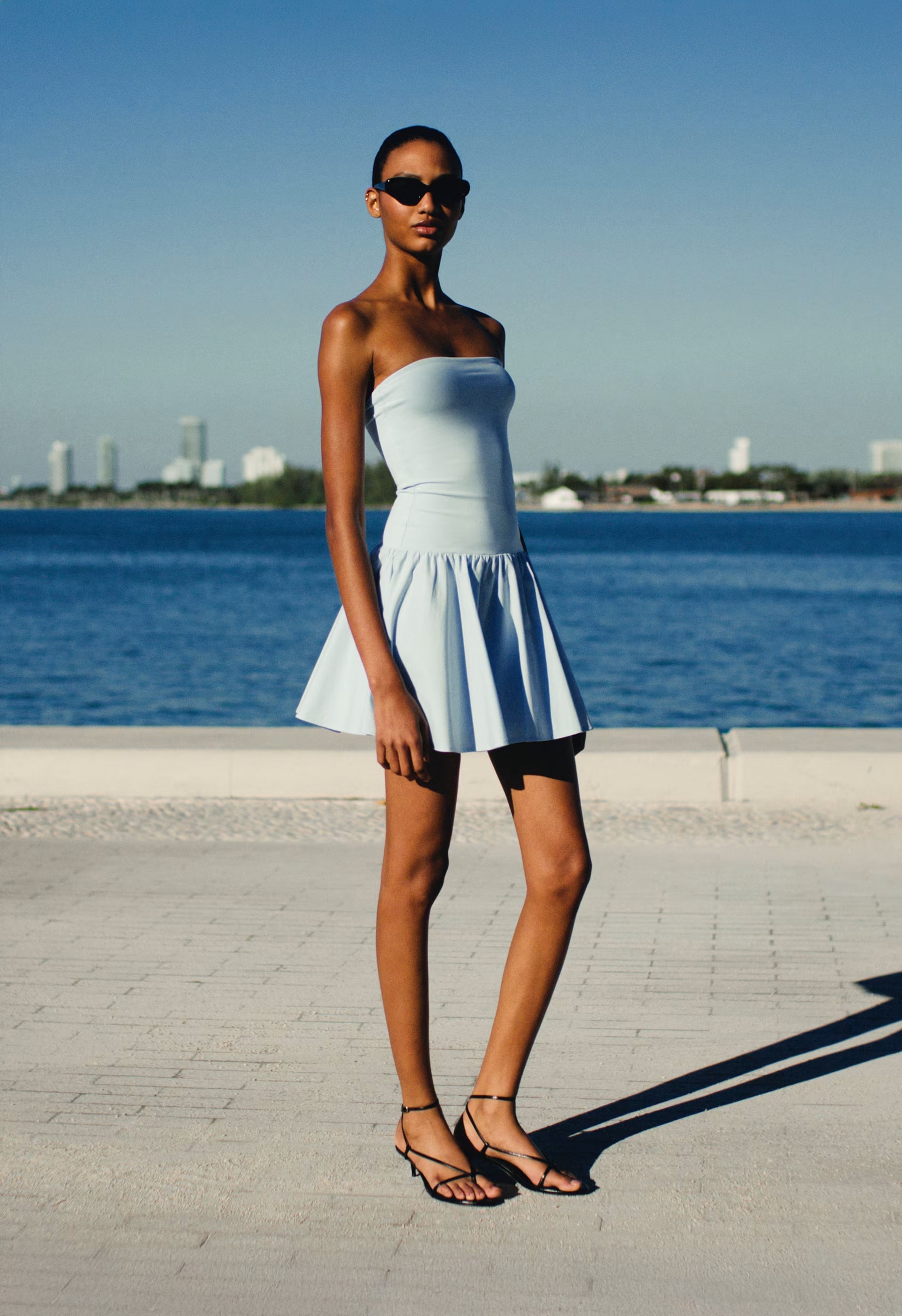 Private Poplin Dress - VILLA BLUE