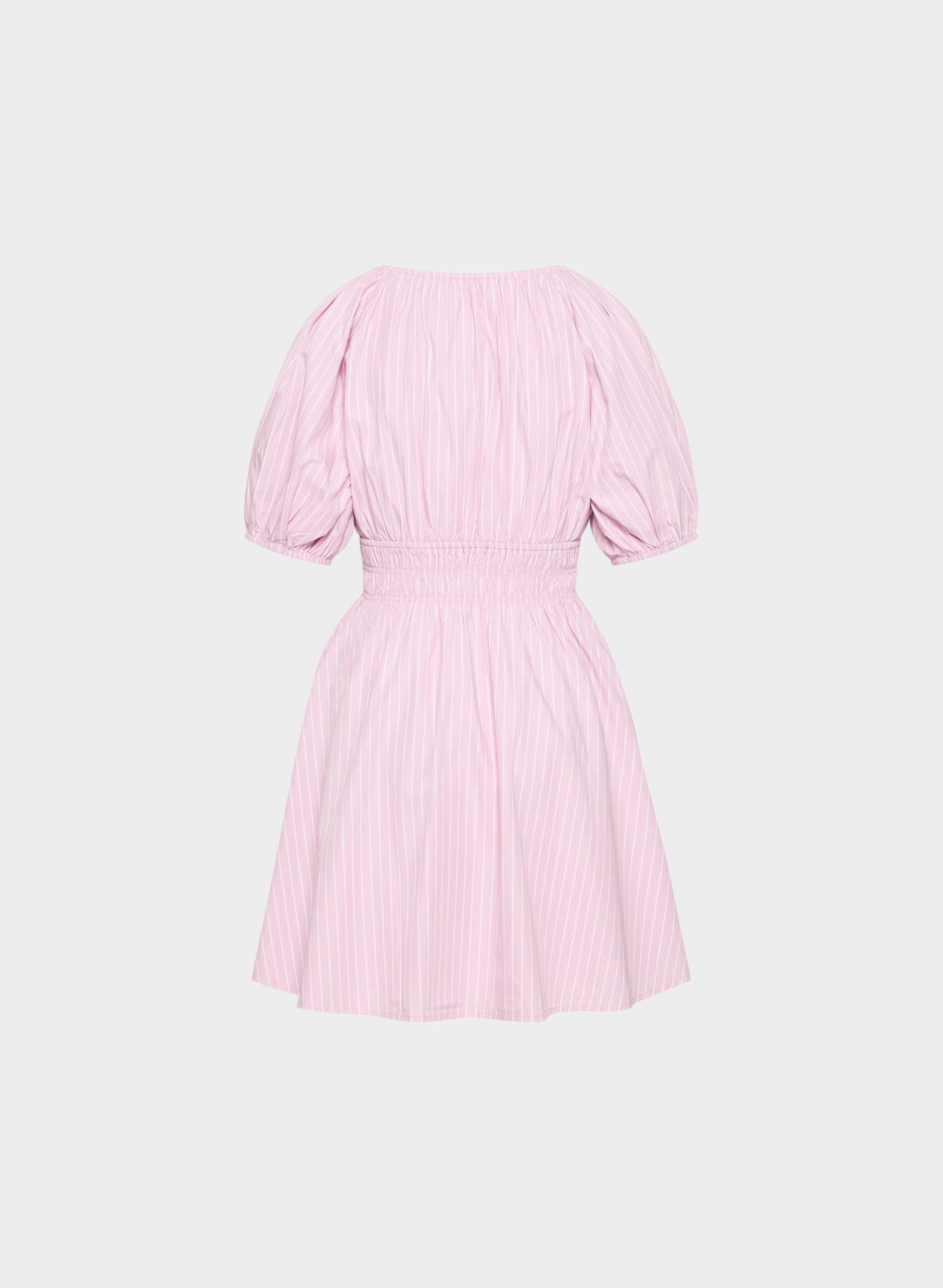 Mason Poplin Dress - MTCHLL STRP ST P PL/WT