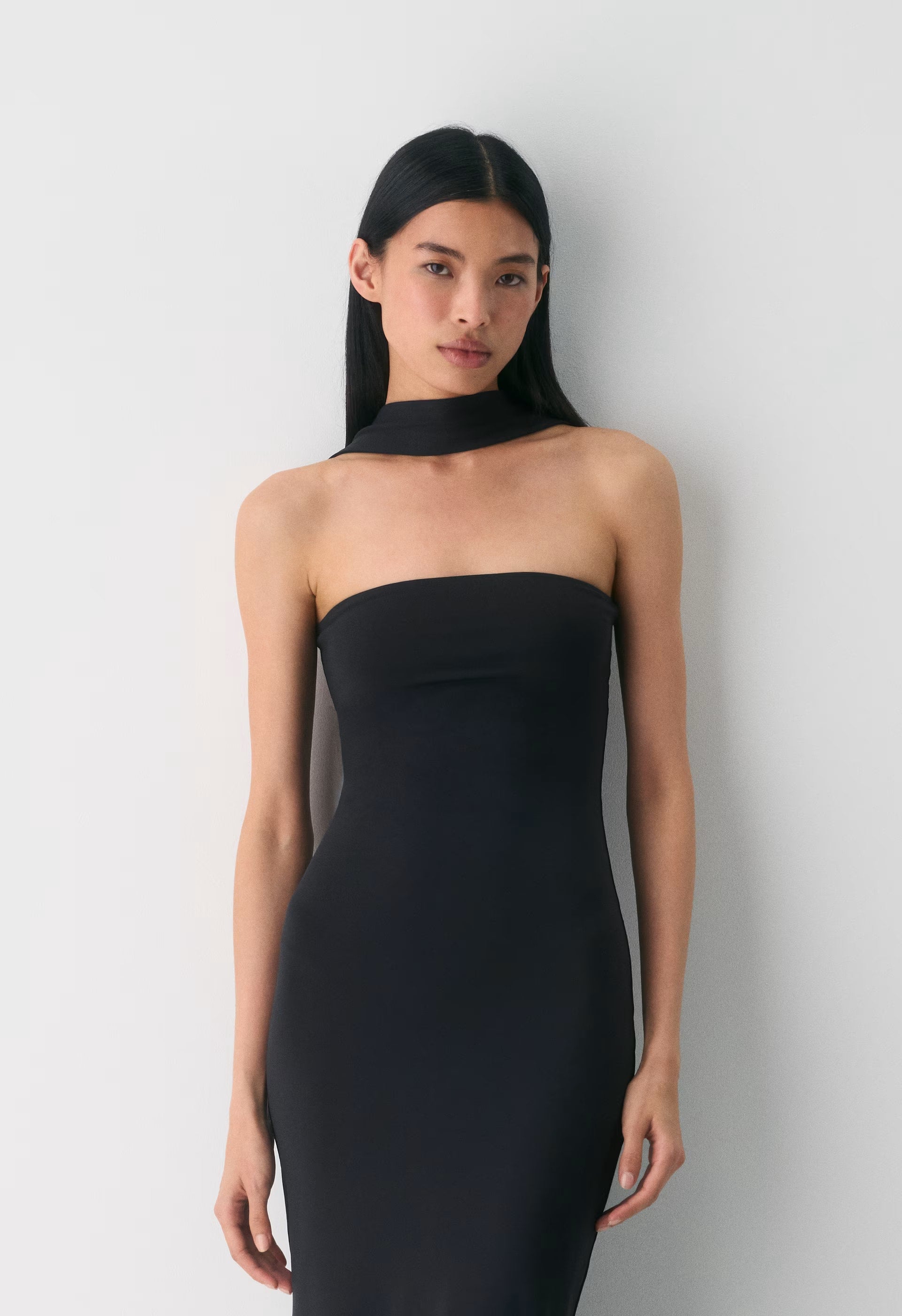 Original Contour Alluvion Dress - BLACK