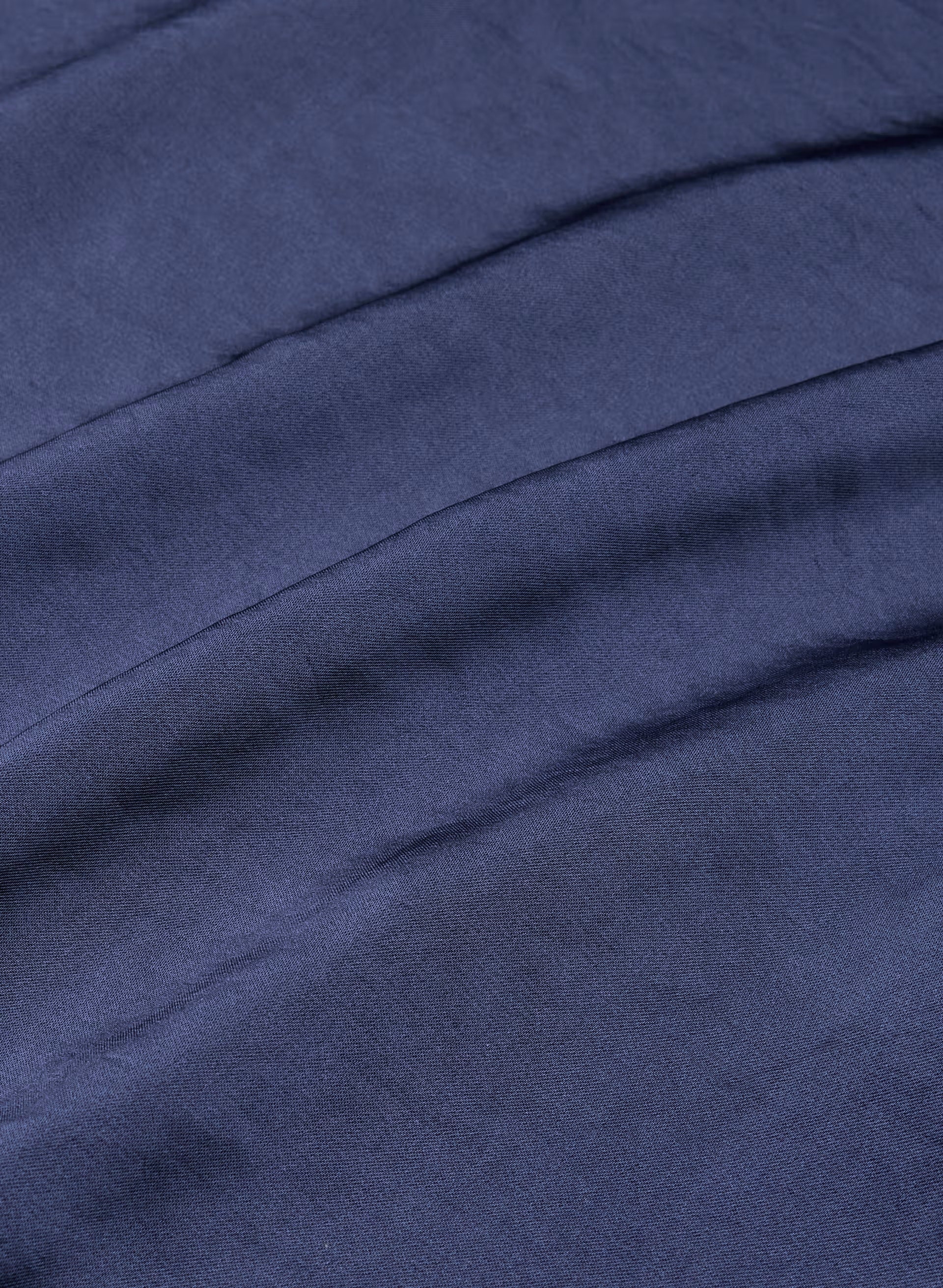 Cannelle Satin Dress - HARBOUR NAVY