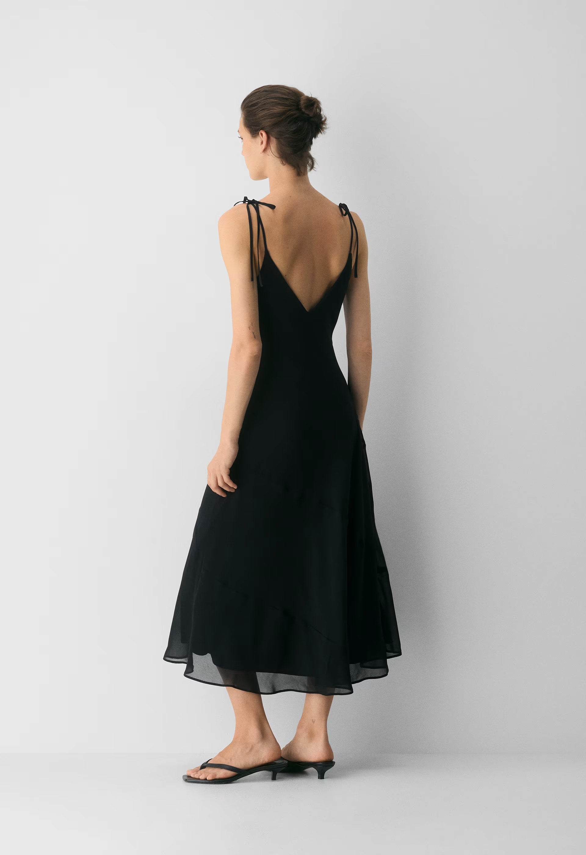 Priscilla Maxi Dress - BLACK