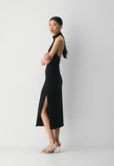 Smooth Matter™ Remedy Halter Dress - BLACK